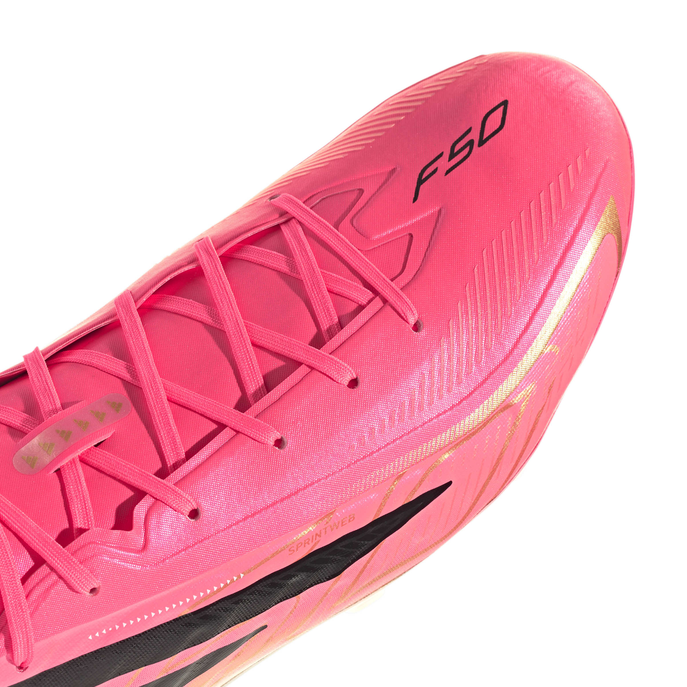 Adidas  F50 Hyperfast Pro Firm Ground Soccer Cleats Pink