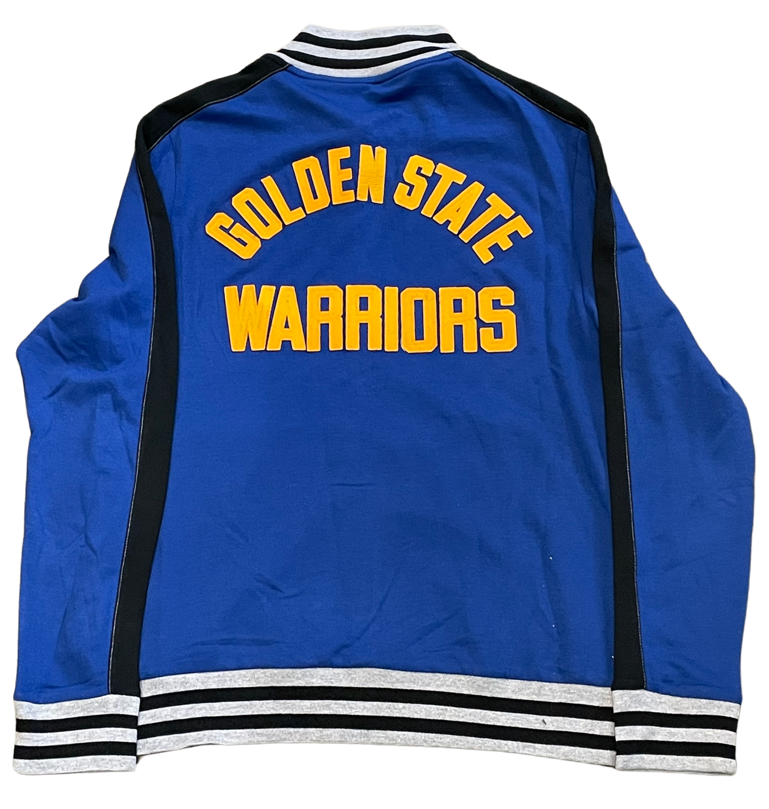 Fanatics Men's Golden State Warriors Starter Full-Zip Track Jacket-Royal
