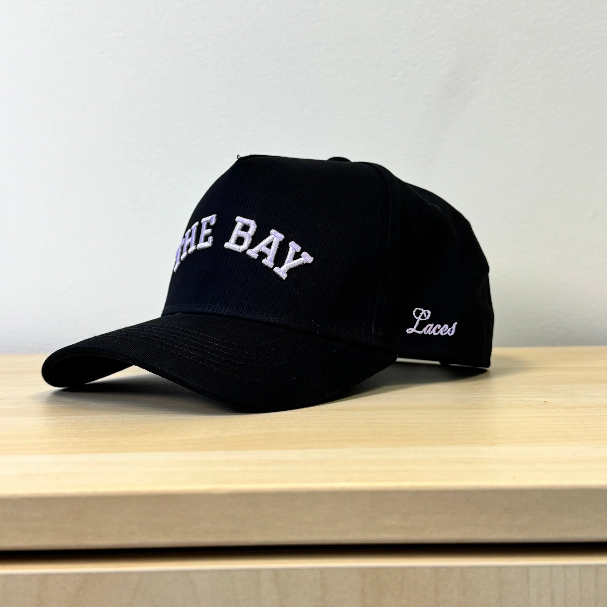 Laces The Bay Adjustable Hat - Black/Ube