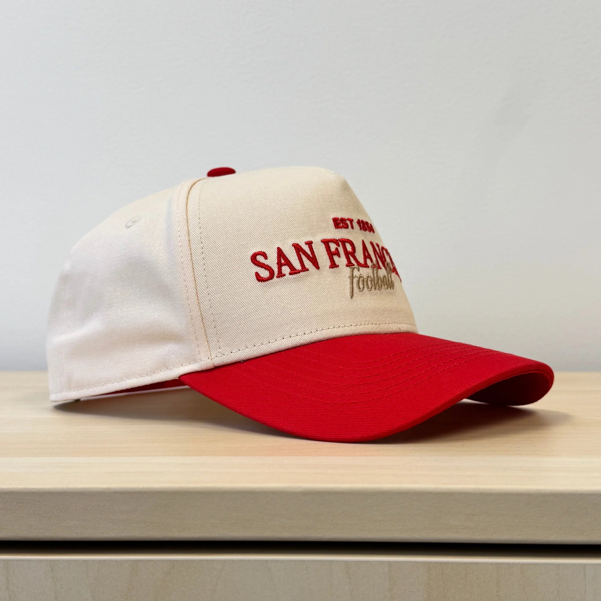 Laces San Francisco Football Adjustable Hat