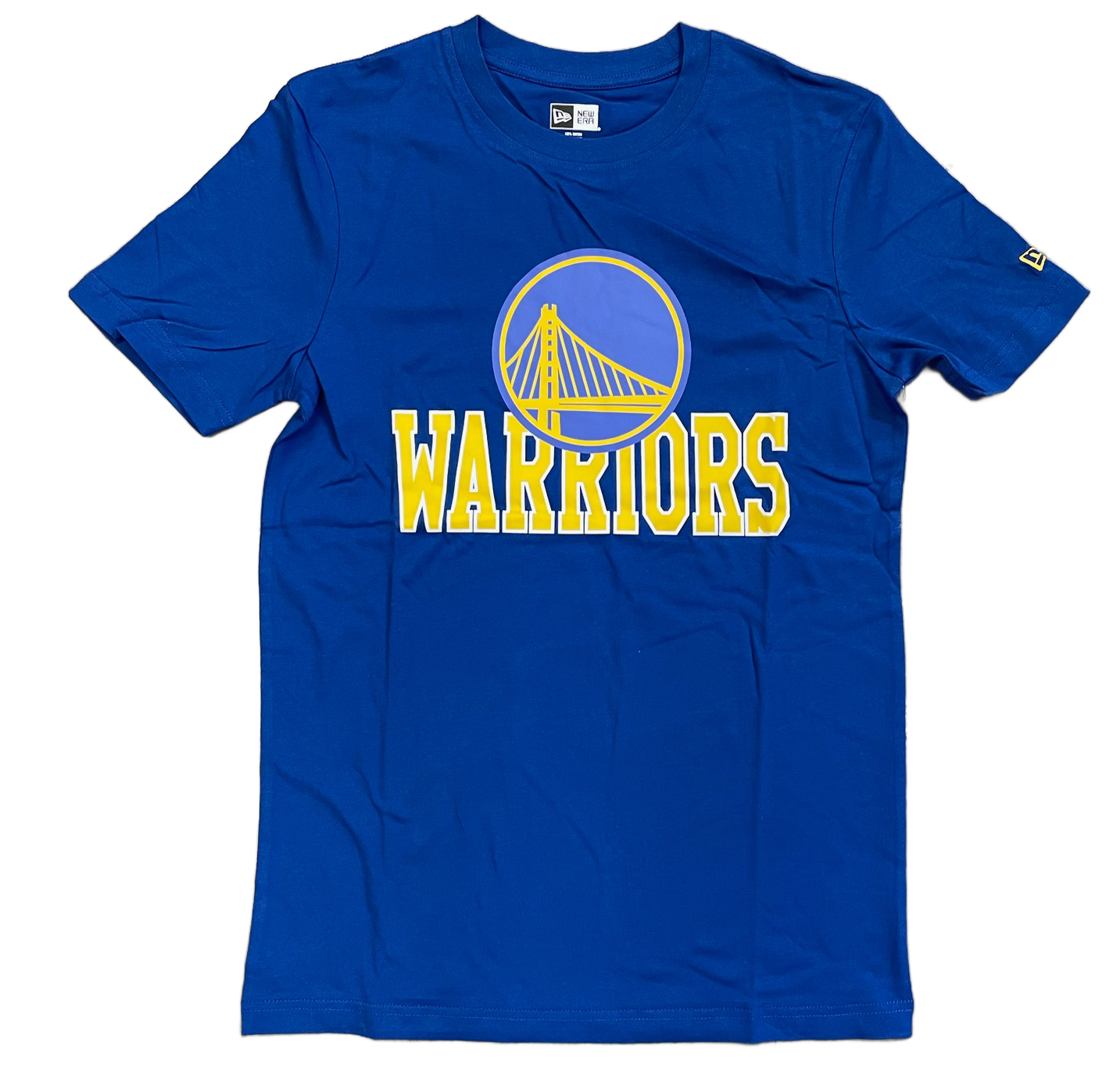 New Era Golden State Warriors NBA Tip Off T-Shirt-Blue