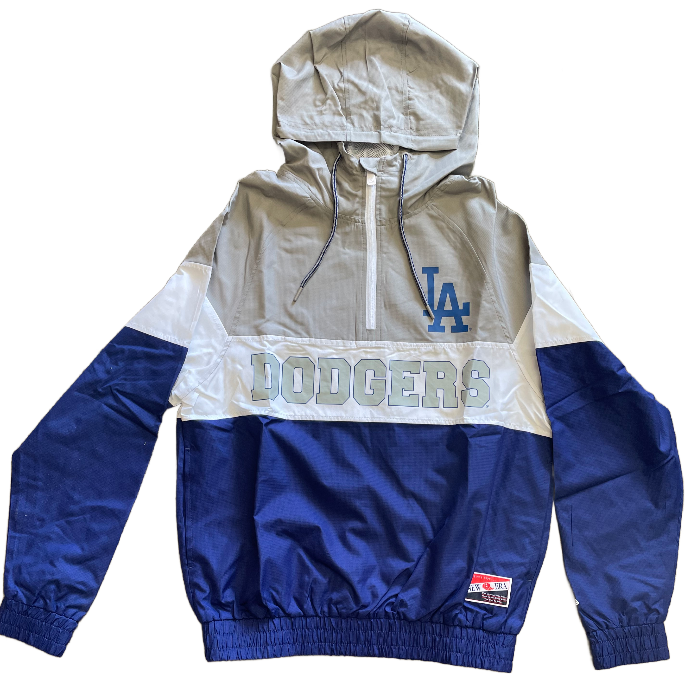 New Era Los Angeles Dodgers Throwback Pullover Jacket