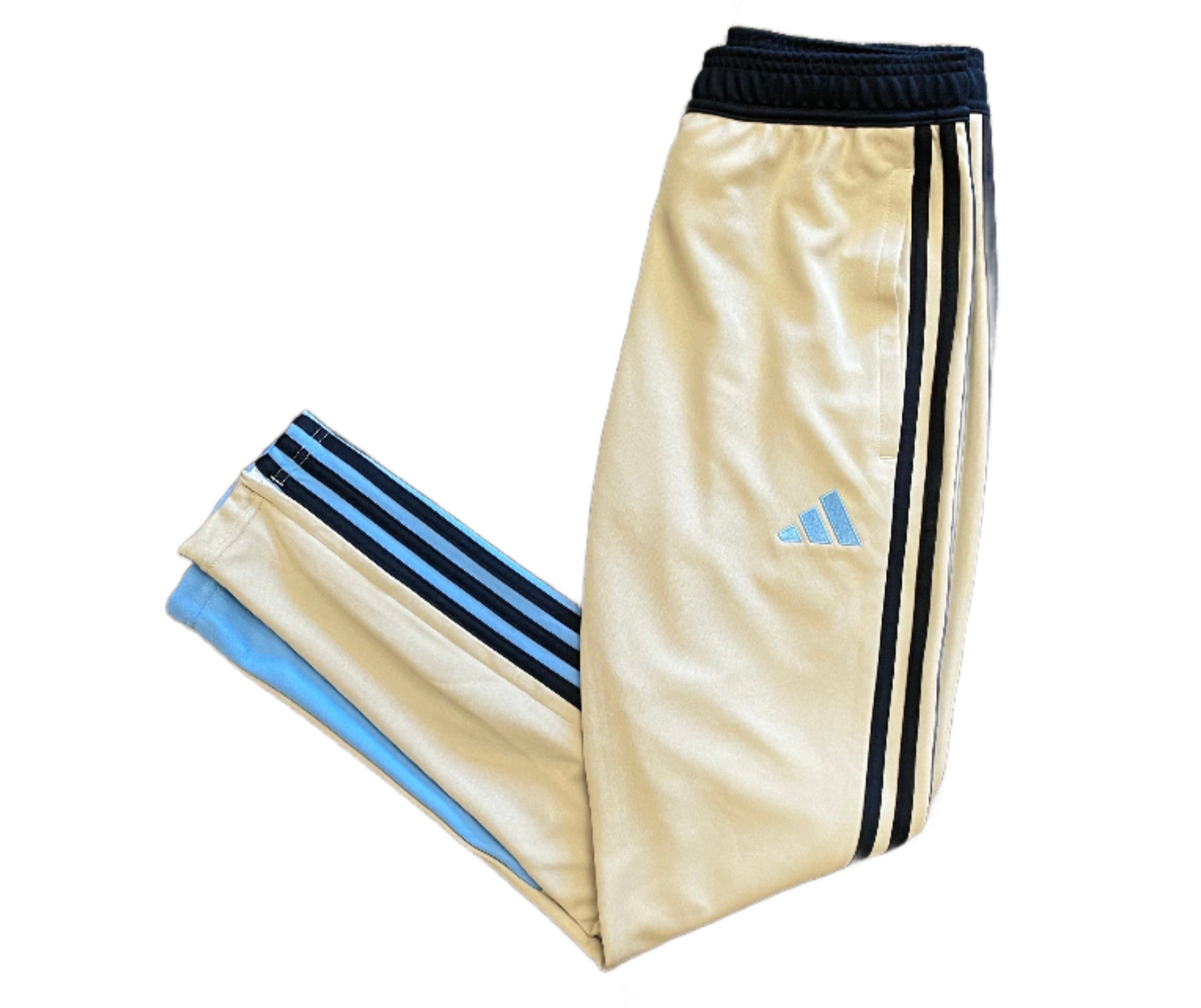 Adidas Men's Entrada 22 Training Pants- Light Blue/Sand