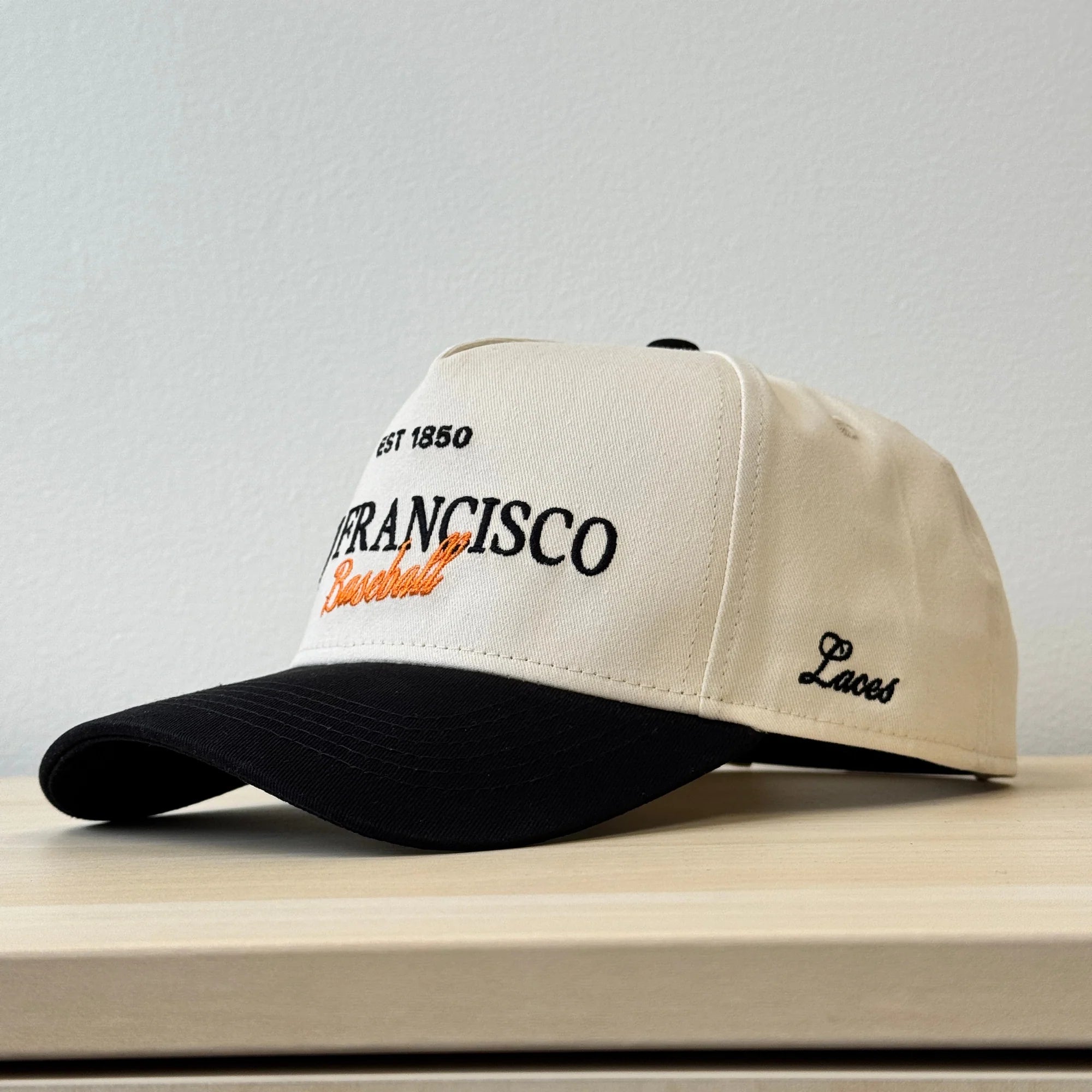 Laces San Francisco Baseball Adjustable Hat