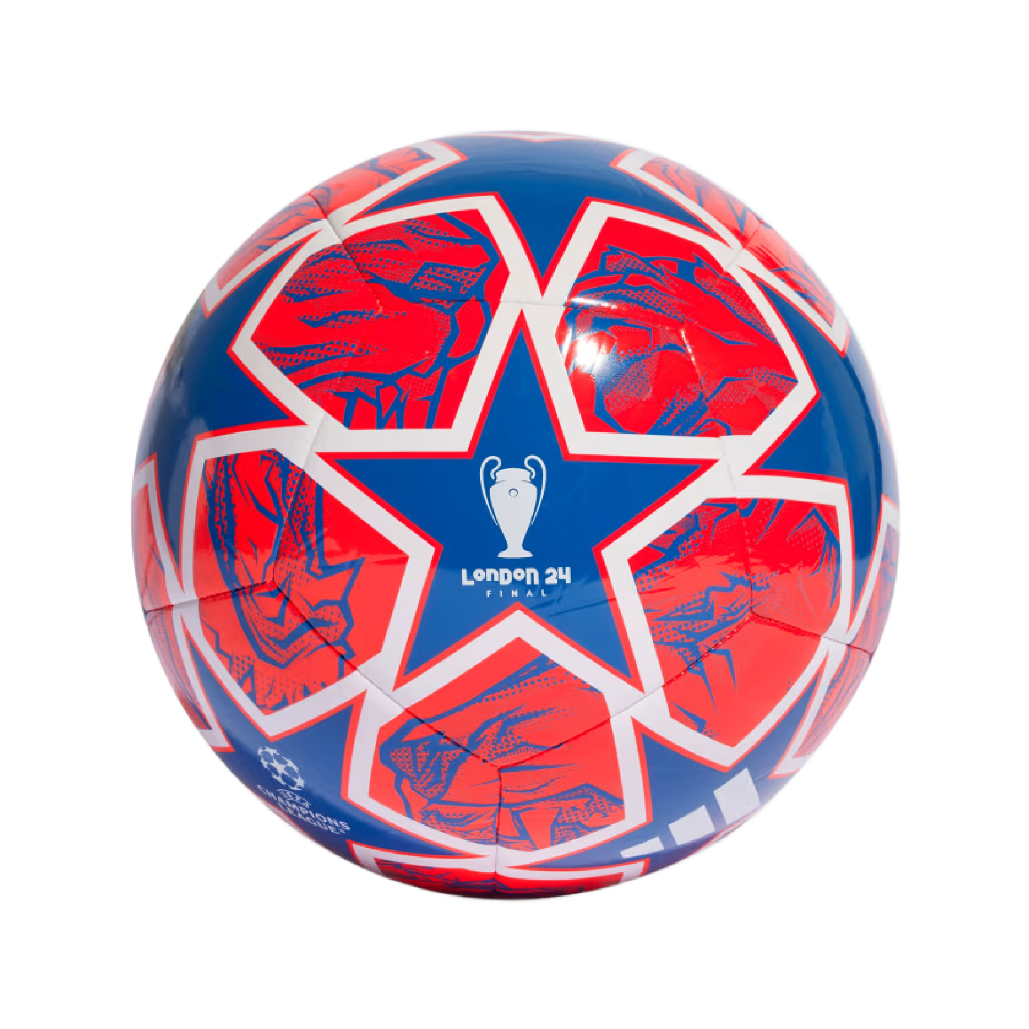 Adidas Champions League Club Soccer Ball 2024-GLORY BLUE/SOLAR RED/WHITE