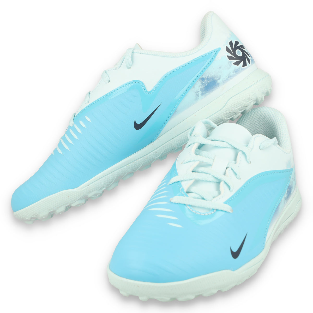 Nike Jr. Phantom 6 Low Club "Erling Haaland" TF - BALTIC BLUE/BLUE ECLIPSE-GLACIER BLUE