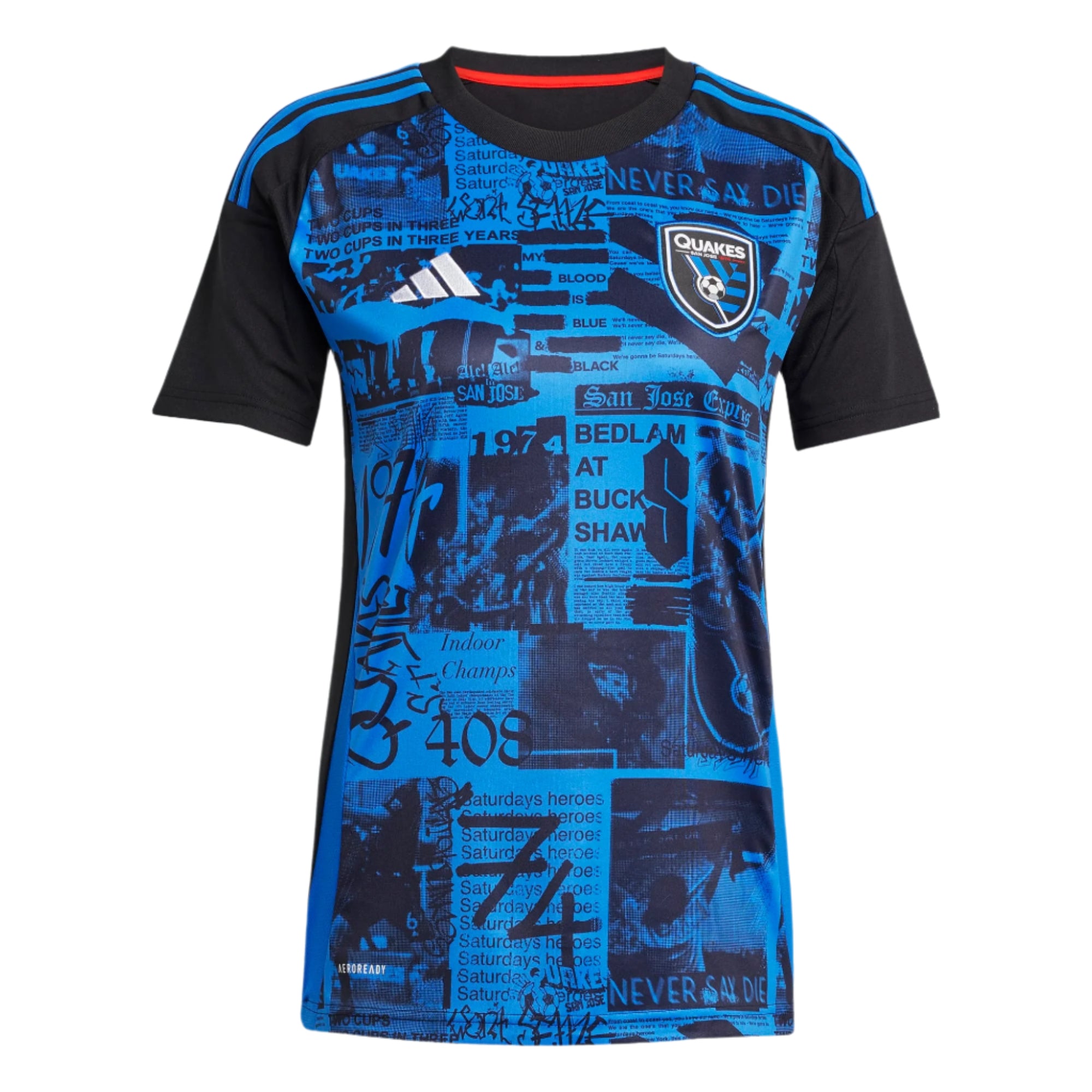 Adidas Women's San Jose Earthquakes Home Stadium Jersey 25/26