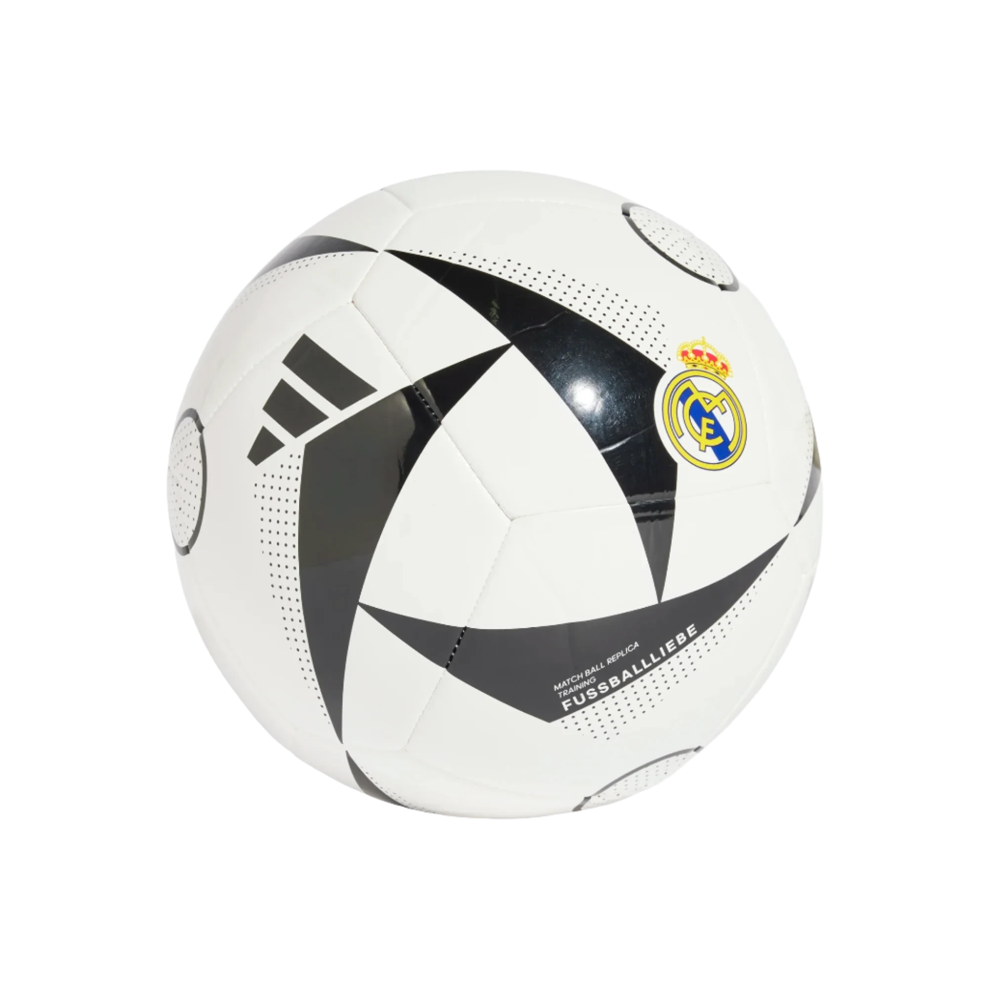 Adidas Real Madrid Club Soccer Ball - White & Black