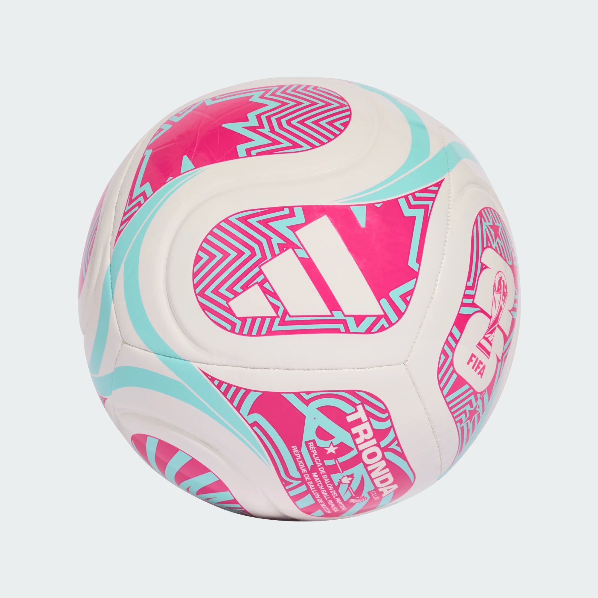 Adidas FIFA World Cup 26 Trionda Club Ball-WHITE/FLAAQU/SHOPNK