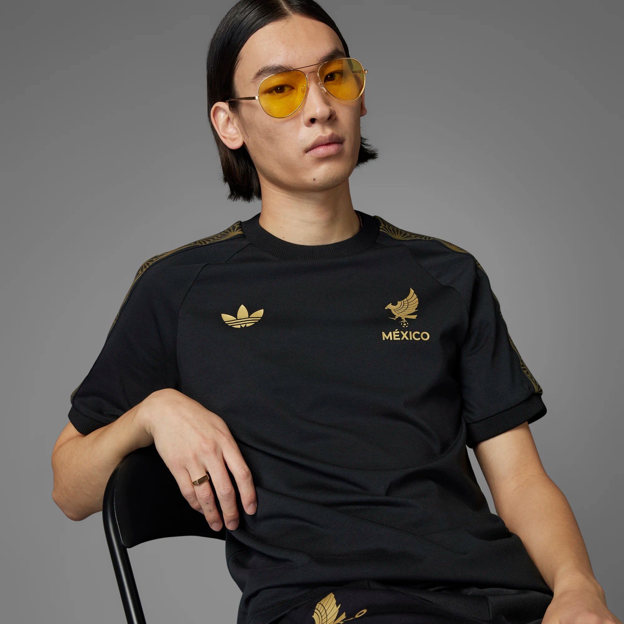 Adidas Mexico FMF T-Shirt -Black