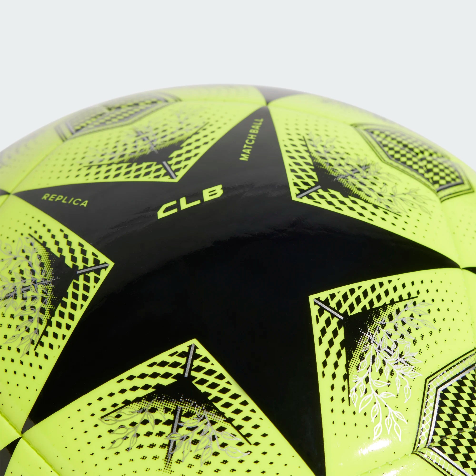 Adidas Champions League Club Soccer Ball 25/26-Neon Yellow/Black