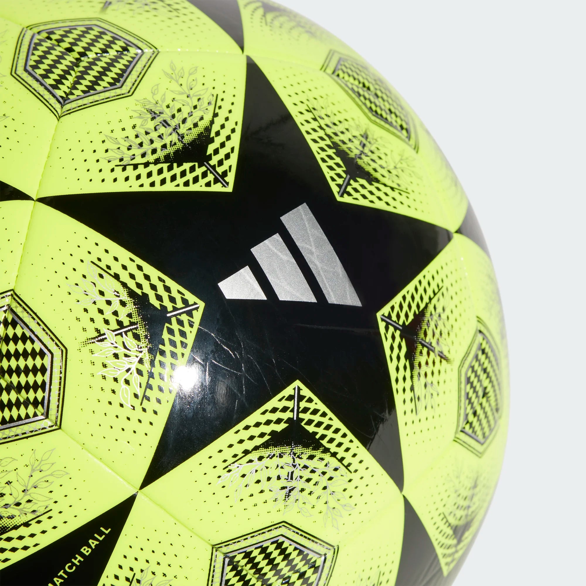 Adidas Champions League Club Soccer Ball 25/26-Neon Yellow/Black