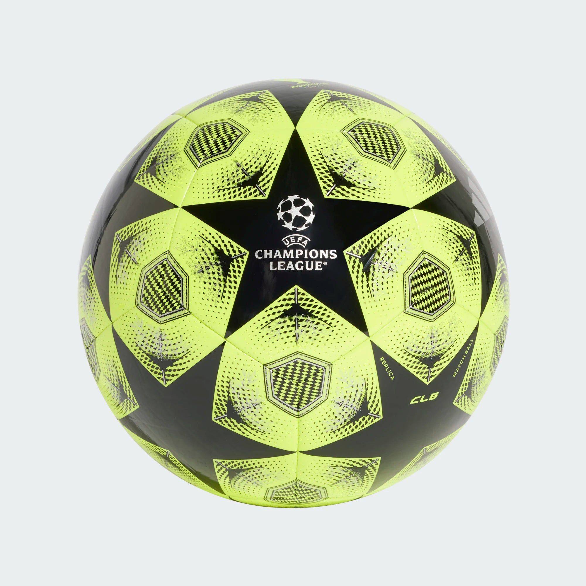 Adidas Champions League Club Soccer Ball 25/26-Neon Yellow/Black