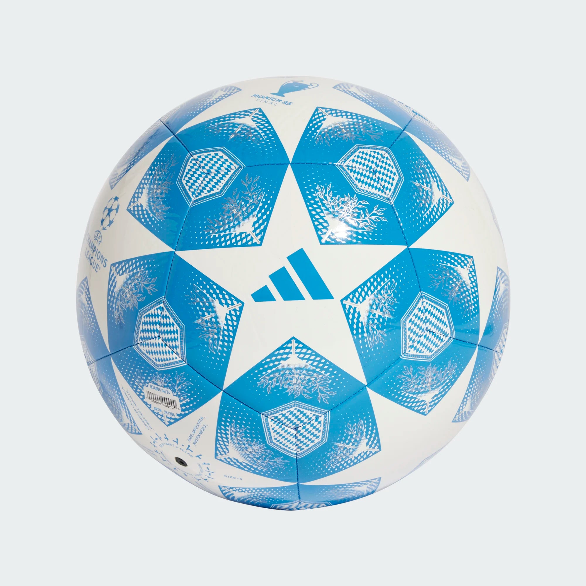 Adidas Champions League Club Soccer Ball 25/26-Blue/White/Silver