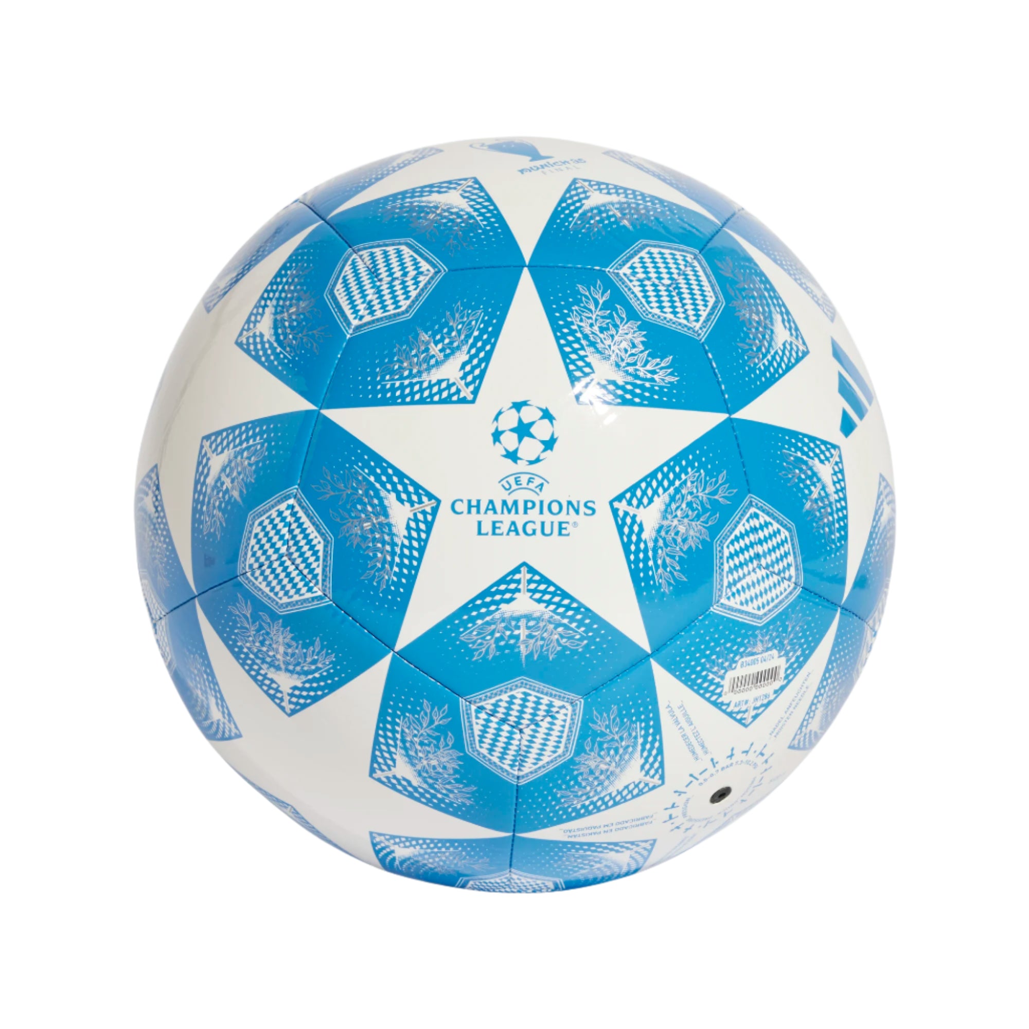 Adidas Champions League Club Soccer Ball 25/26-Blue/White/Silver