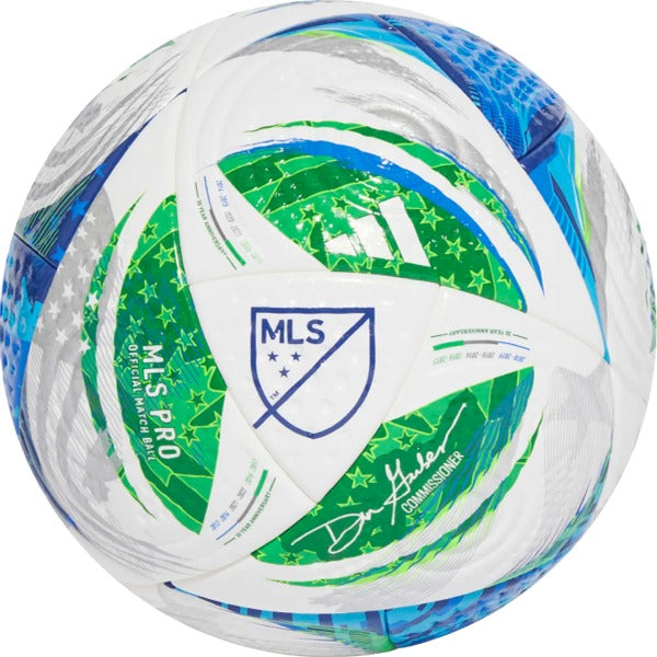 ADIDAS MLS PRO BALL white/green/globle