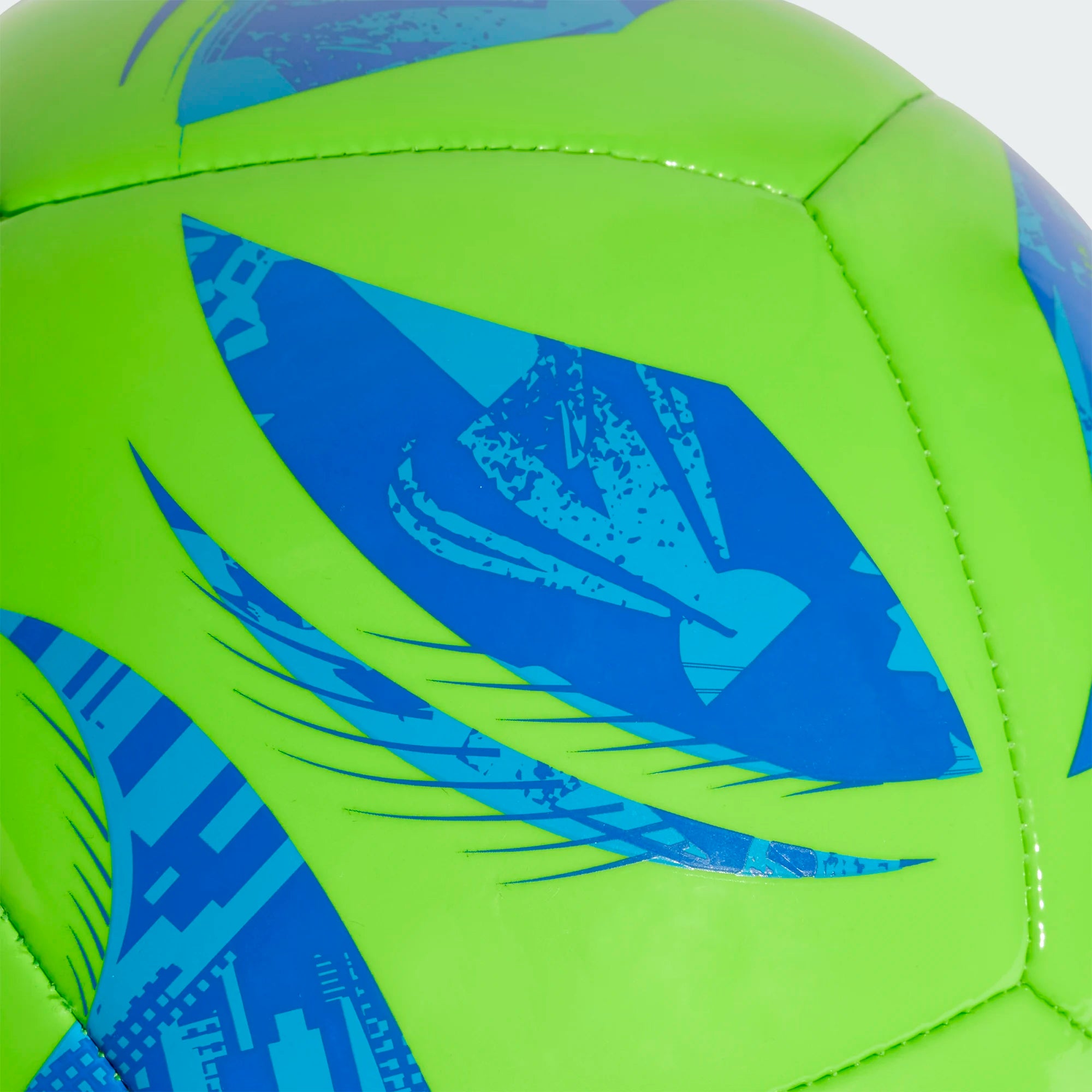 Adidas MLS Club Soccer Ball-Green/Blue