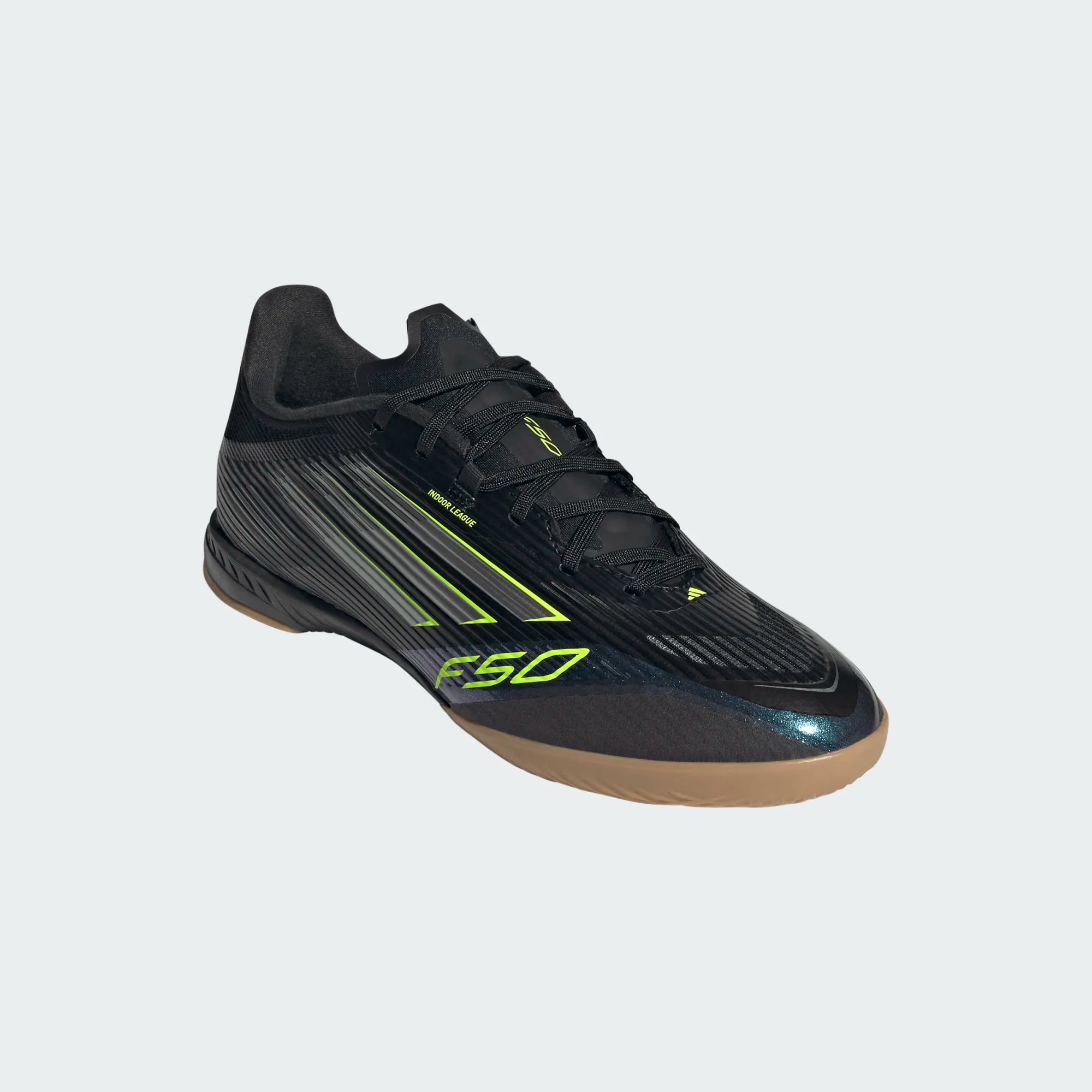 Adidas F50 League IC-BLACK/IRONMT/LUCLEM
