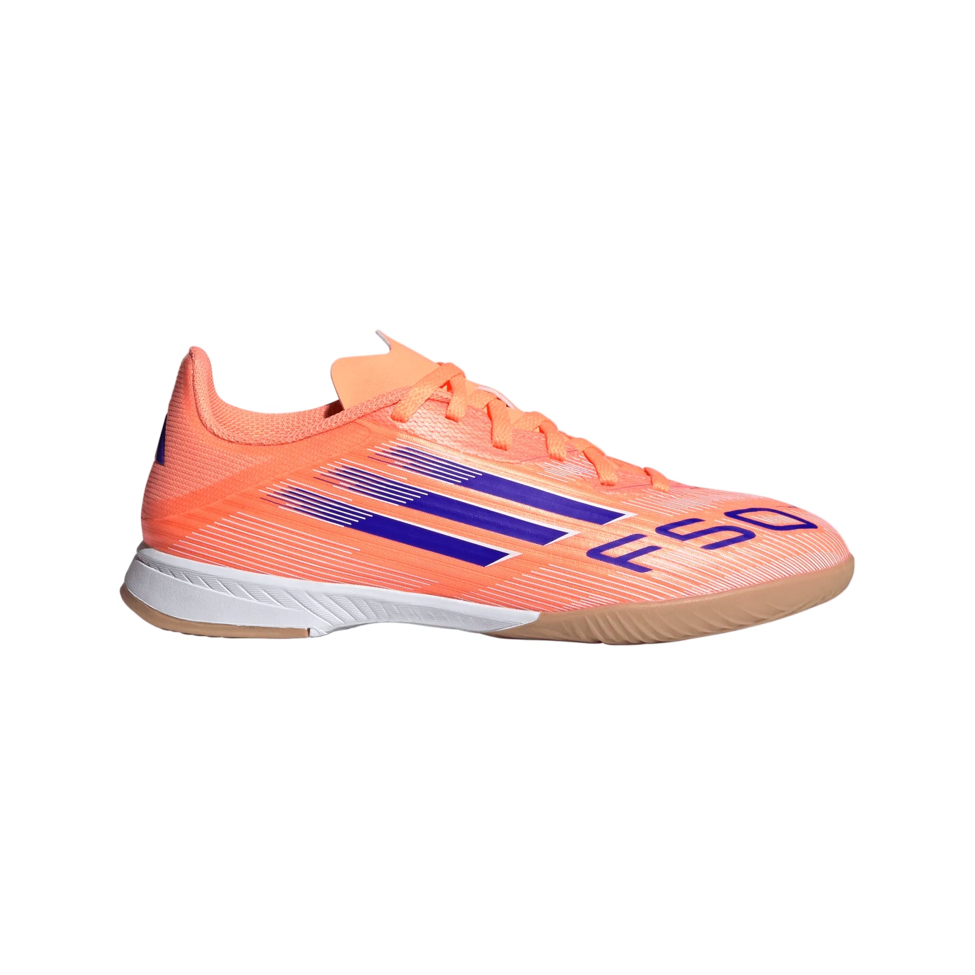 Adidas Jr F50 League IC-BEAORA/LUCBLU/FTWWHT