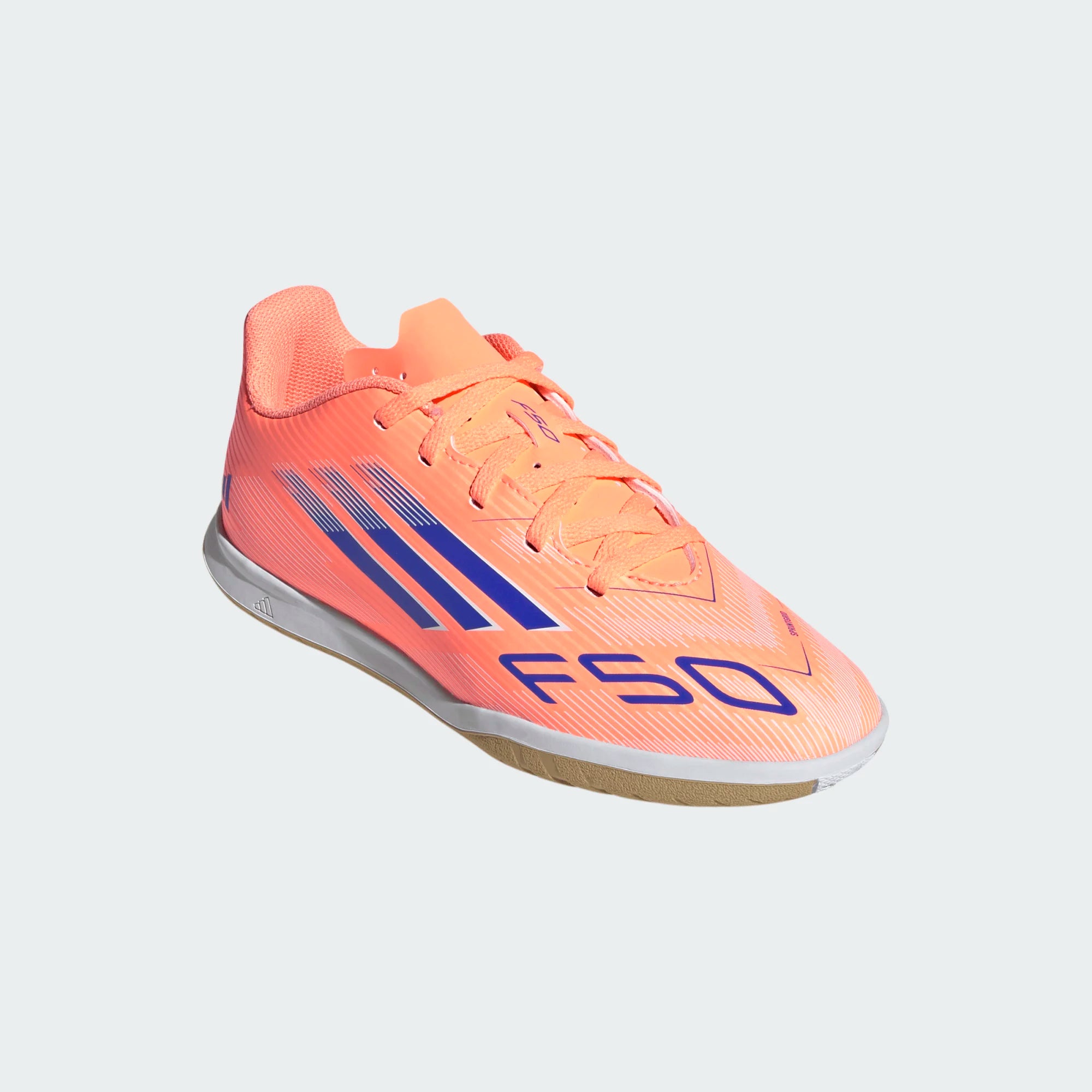 Adidas Jr F50 Club IC-BEAORA/LUCBLU/FTWWHT