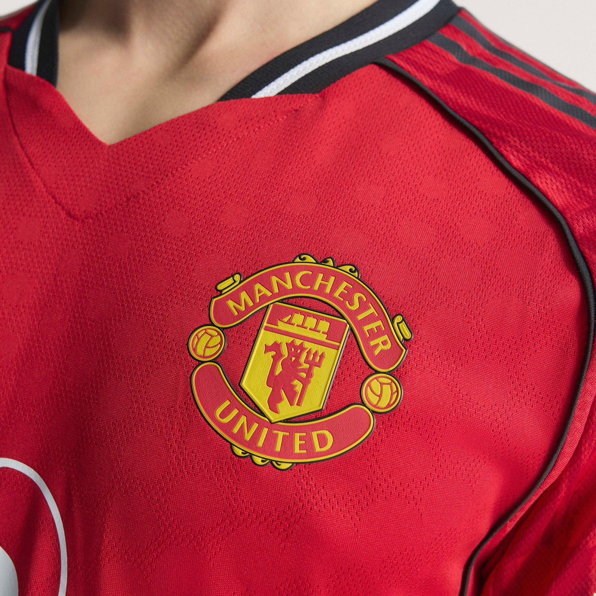 Adidas Men's Manchester United Authentic Player Home Jersey 25/26
