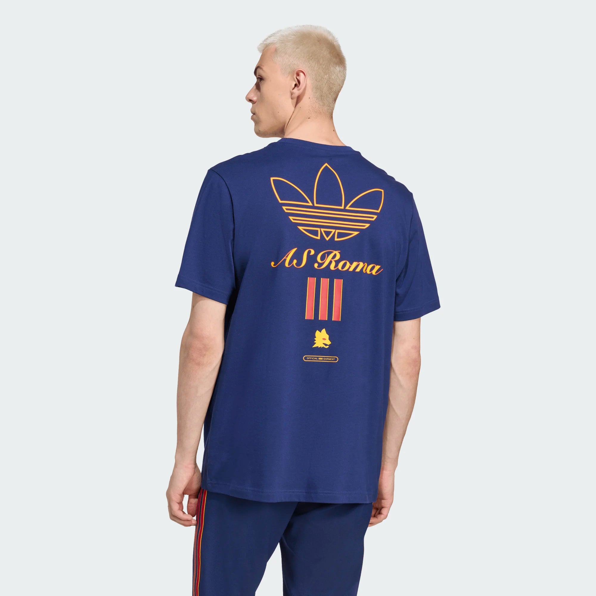 Adidas Men's AS Roma Icon T-Shirt