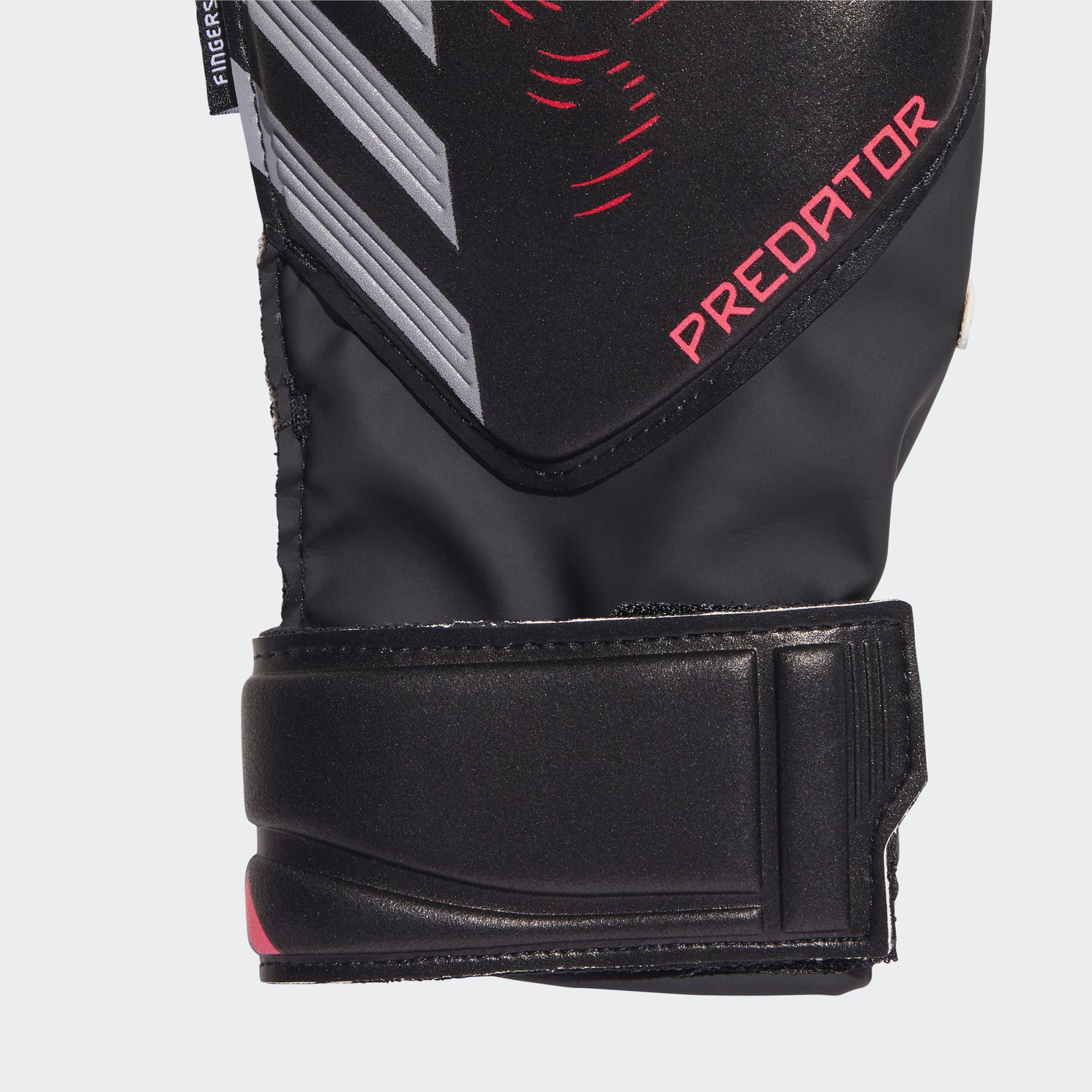 Adidas Jr Predator GK Gloves-Lucid Red/Black