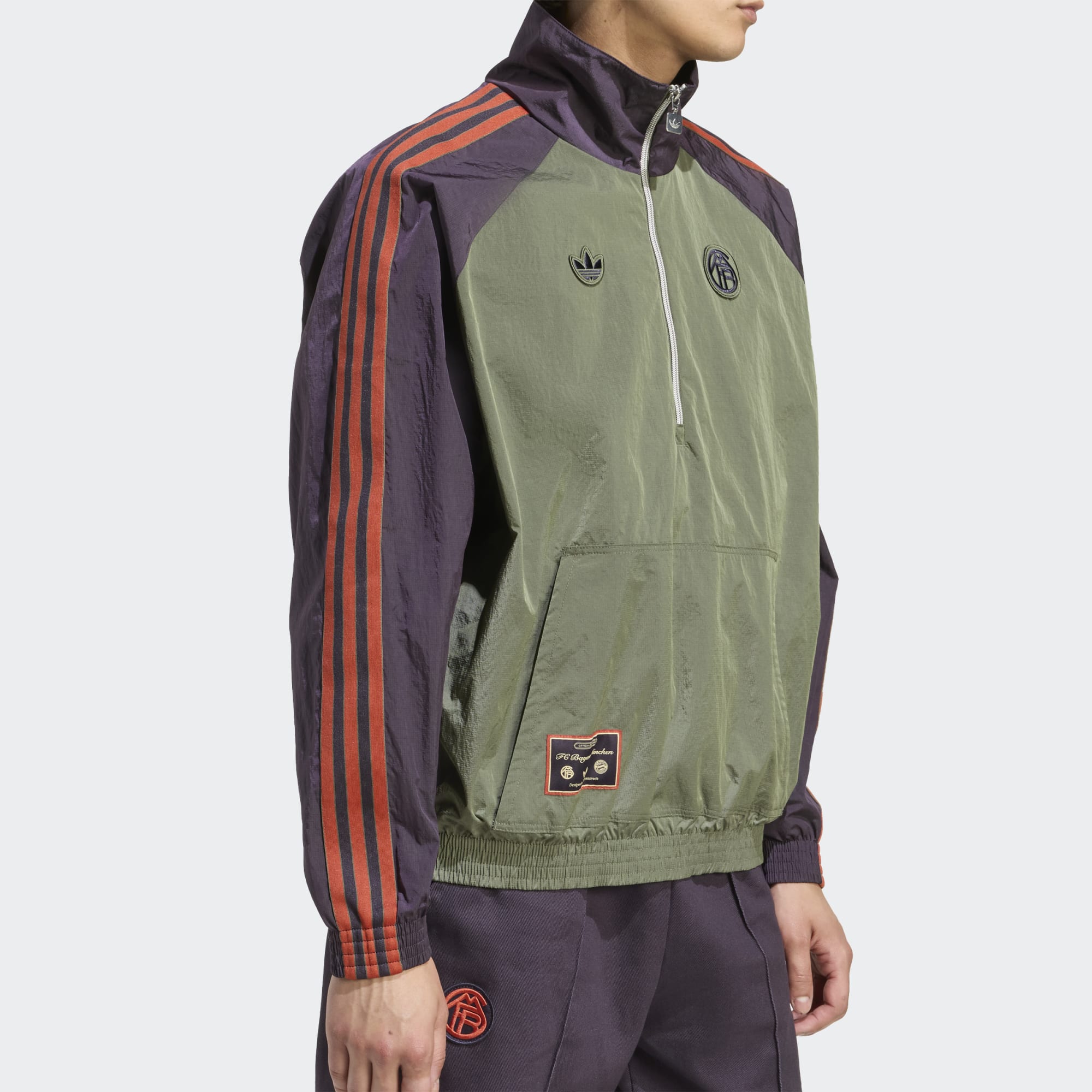 Adidas FC Bayern Munich Icon 1/2 Zip Jacket