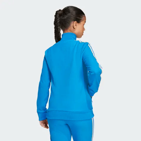 Adidas Youth Real Madrid Track Jacket - Blue/White