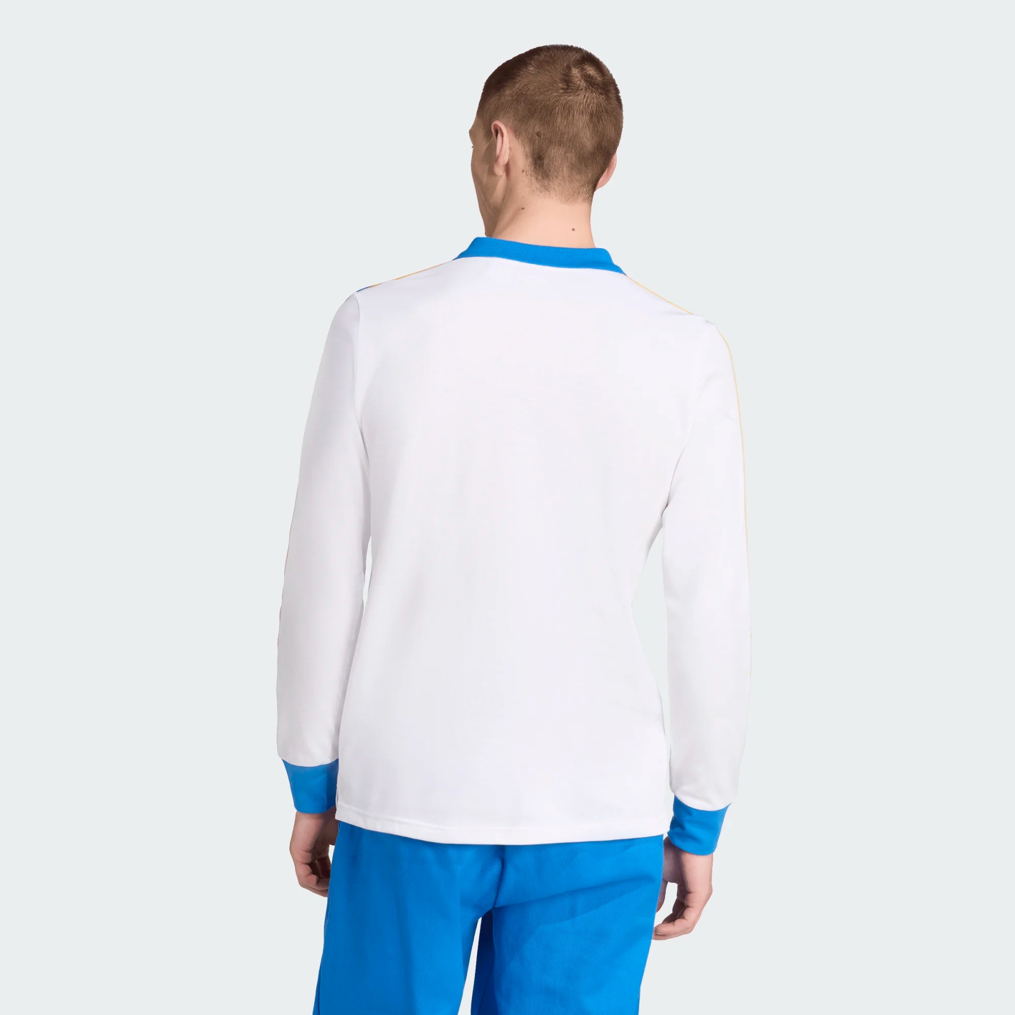 Adidas Real Madrid Real Icon Long Sleeve Polo Shirt