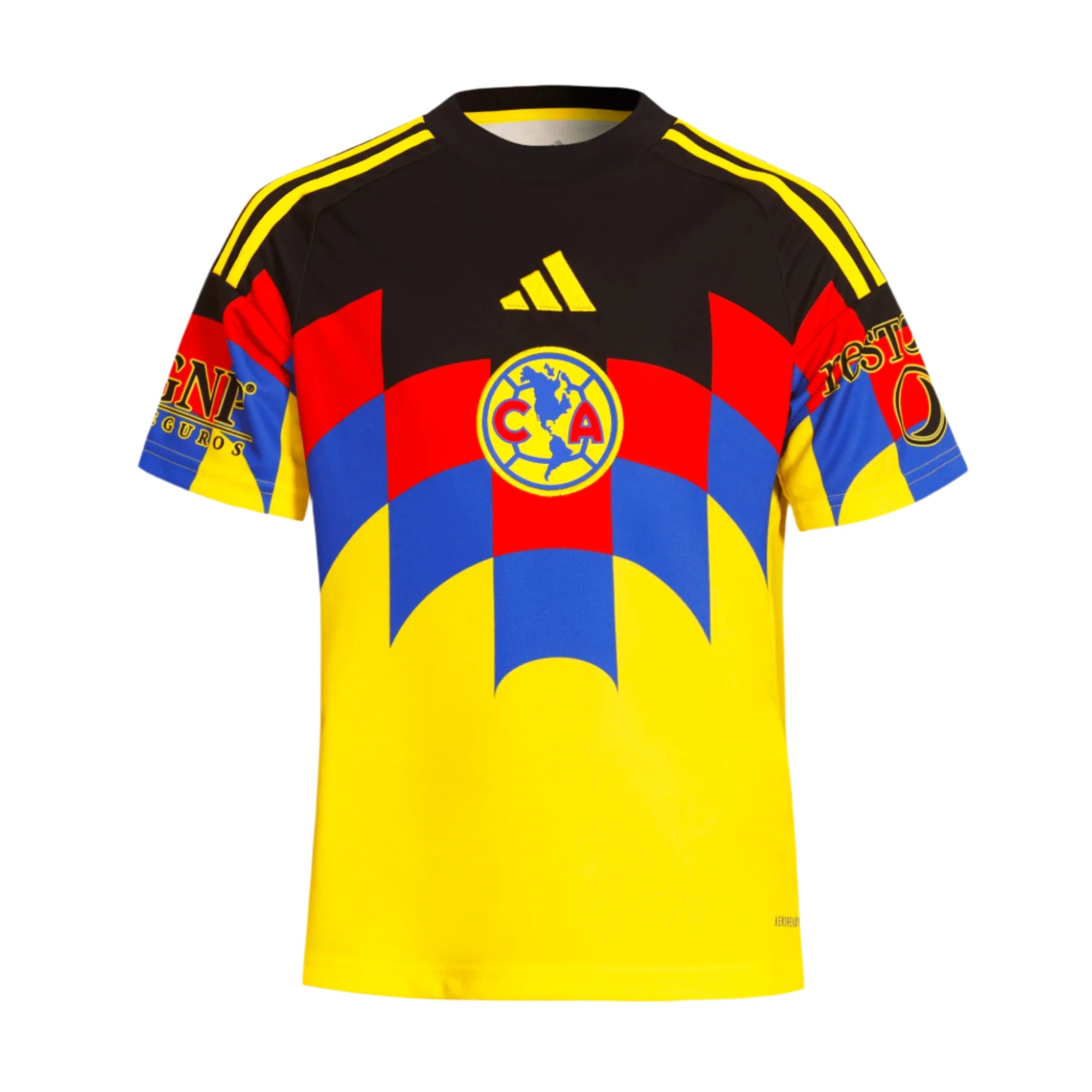Adidas Youth Club América Stadium Home Soccer Jersey 25/26