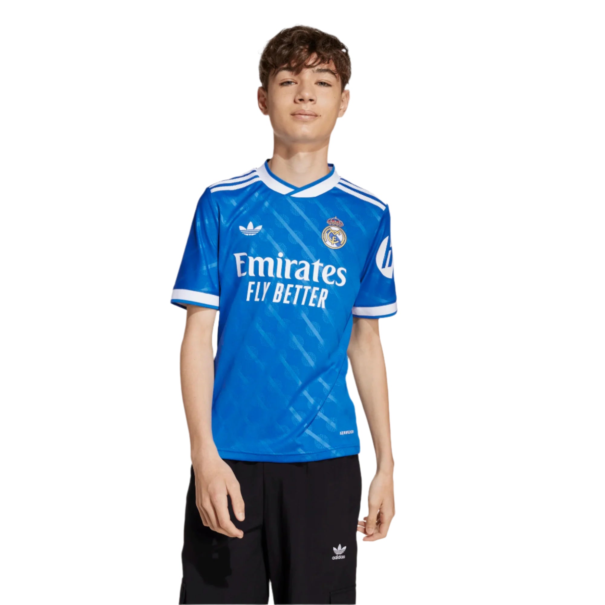 Adidas Youth Real Madrid 3rd Stadium Jersey 25/26