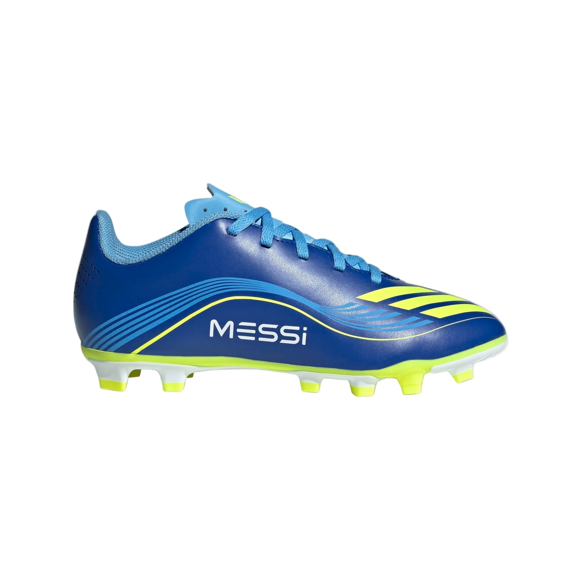 Adidas JR Messi F50 Club FXG FG/MG-ROYBLU/SYELLO/SEBLBU