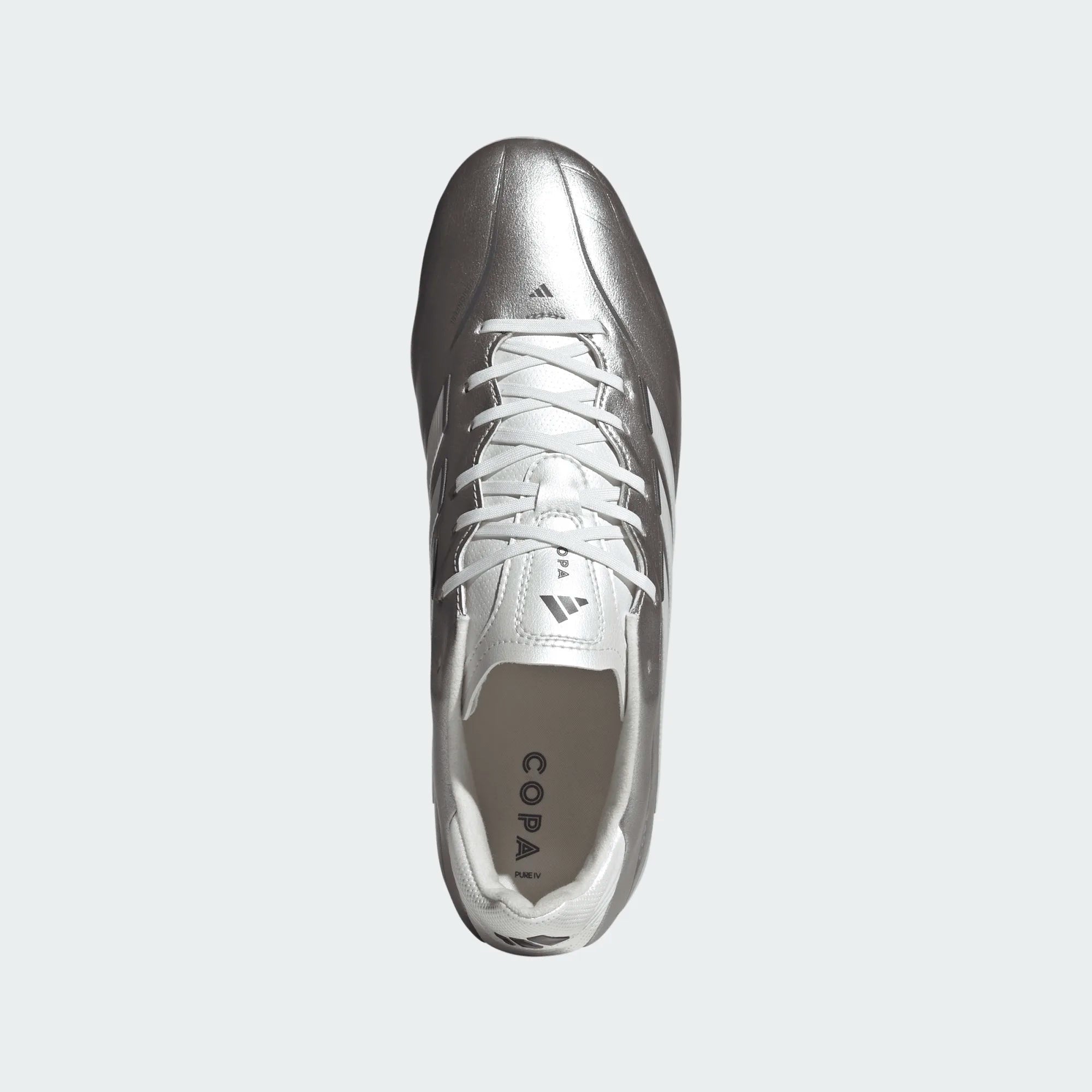 Adidas Copa Pure IV League FG/MG-Silver/White