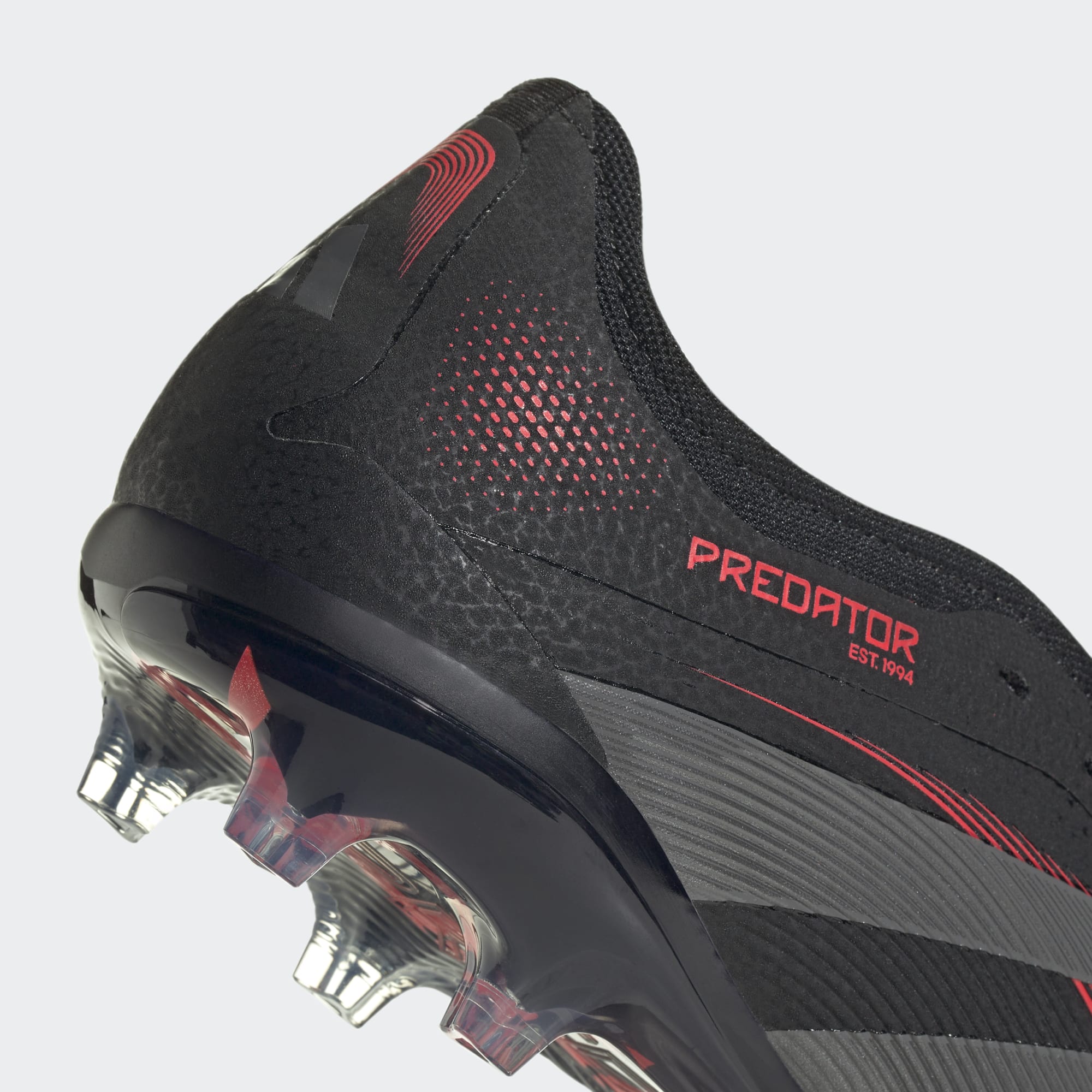 Adidas Predator Pro FG-Black/Lucid Red