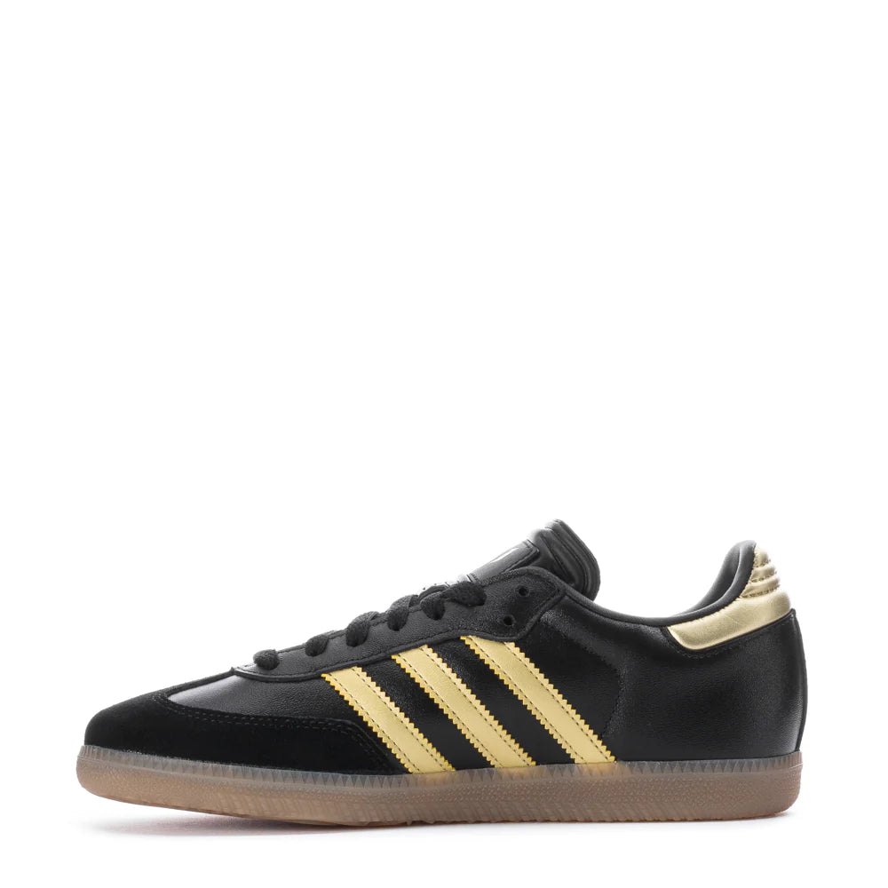 ADIDAS JR MESSI SAMBA SHOES-Black/Gold