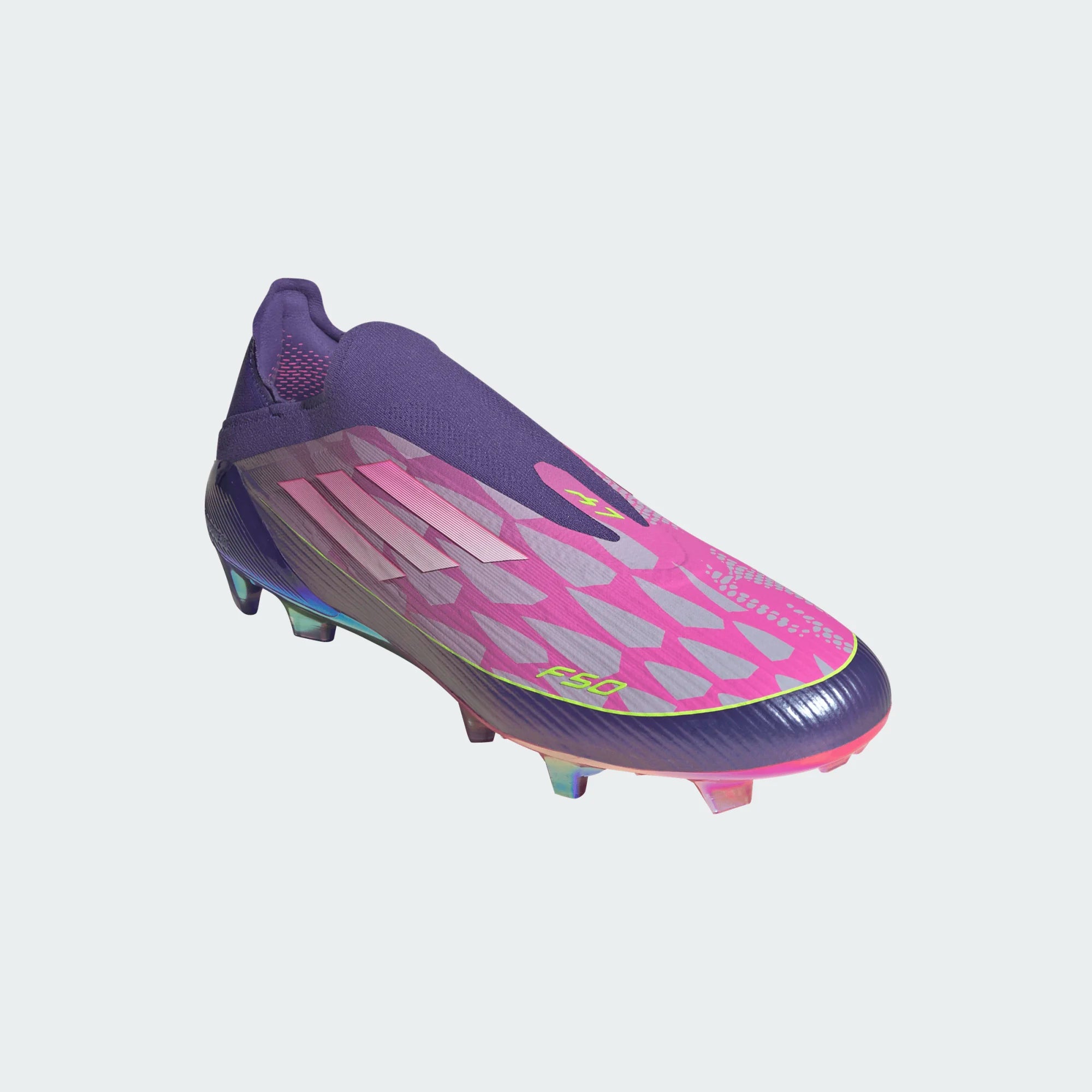 Adidas F50 Elite Lamine Yamal Laceless FG-UNIPUR/FTWWHT/LUCLEM