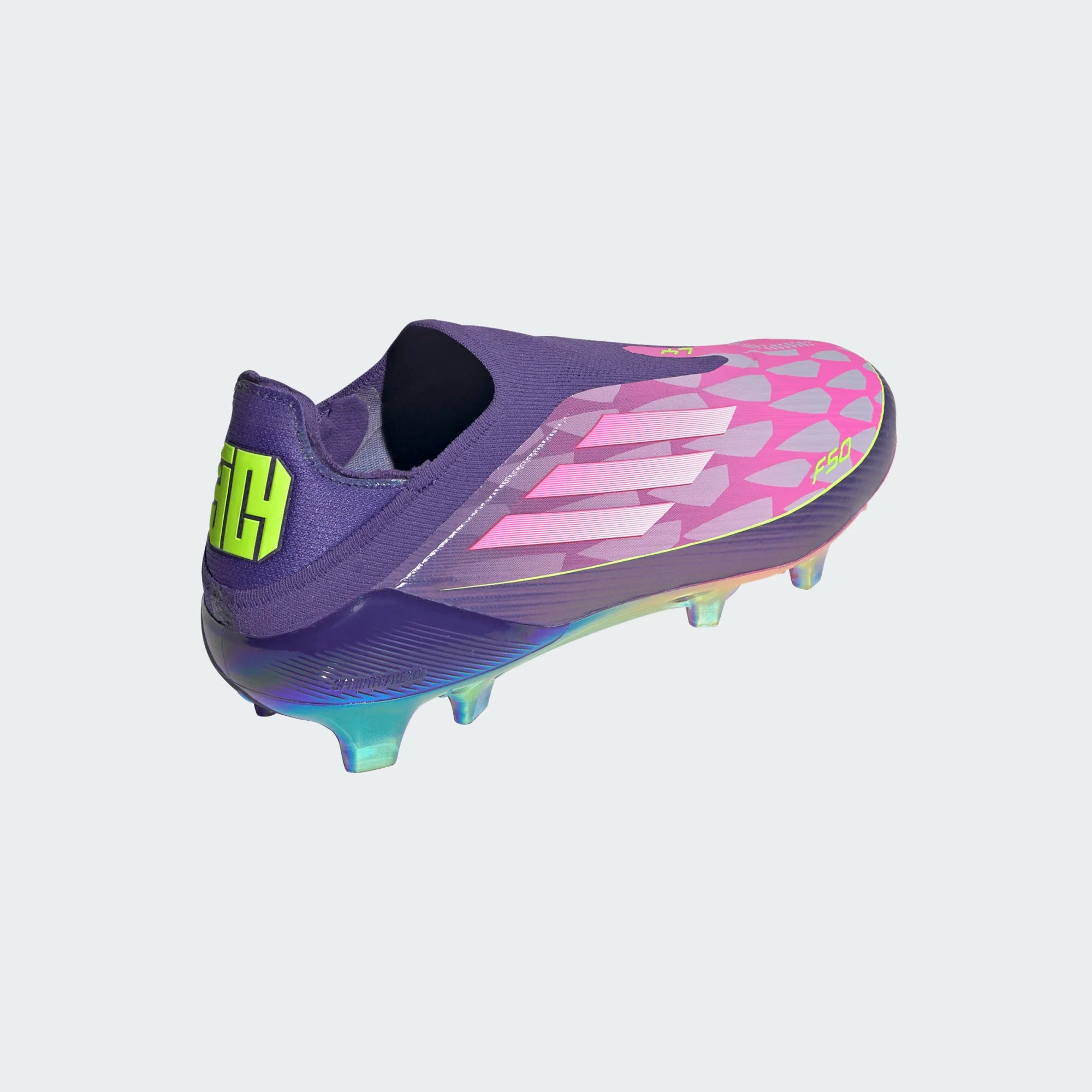 Adidas F50 Elite Lamine Yamal Laceless FG-UNIPUR/FTWWHT/LUCLEM