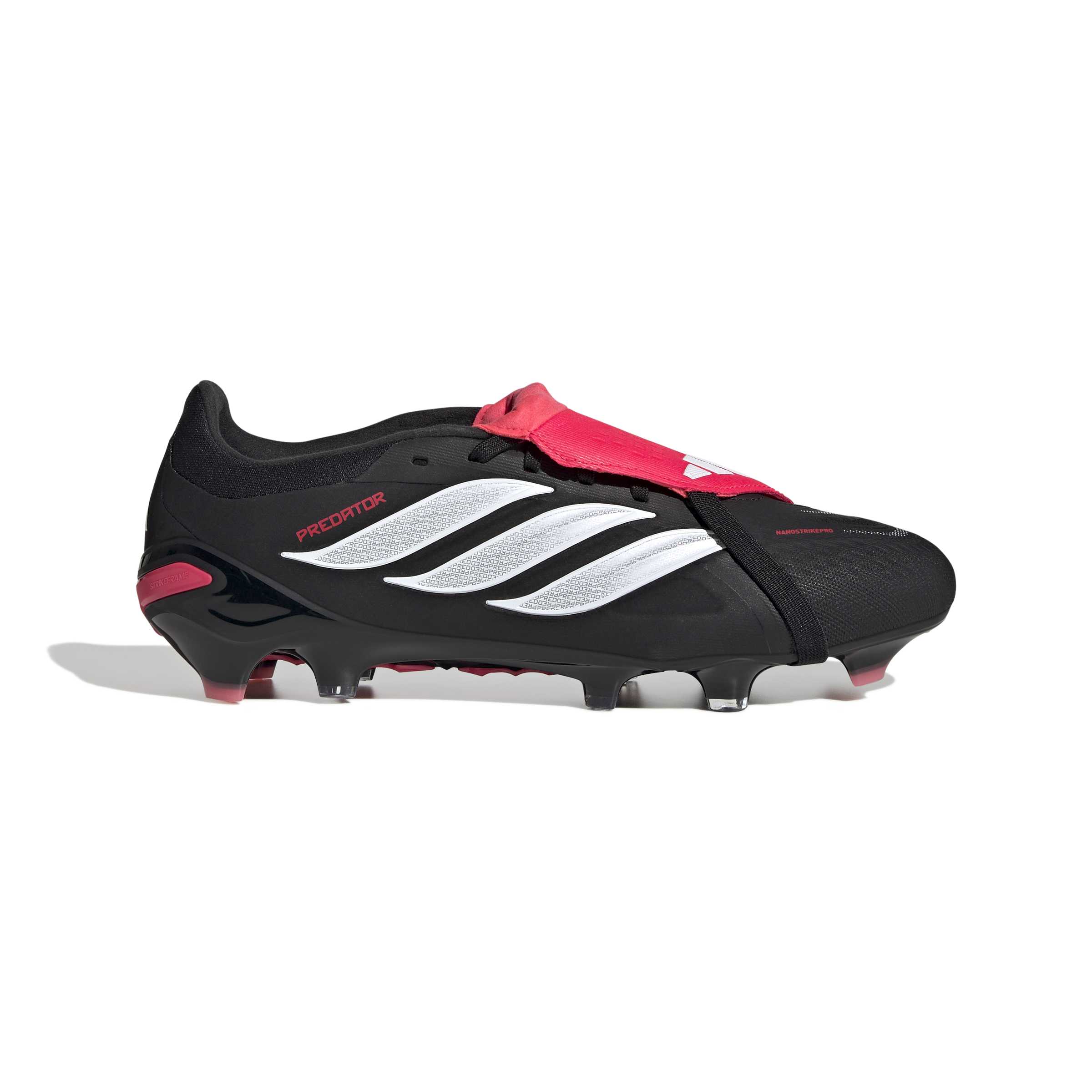 Adidas Predator Pro FT FG- CBLACK/FTWWHT/LUCRED