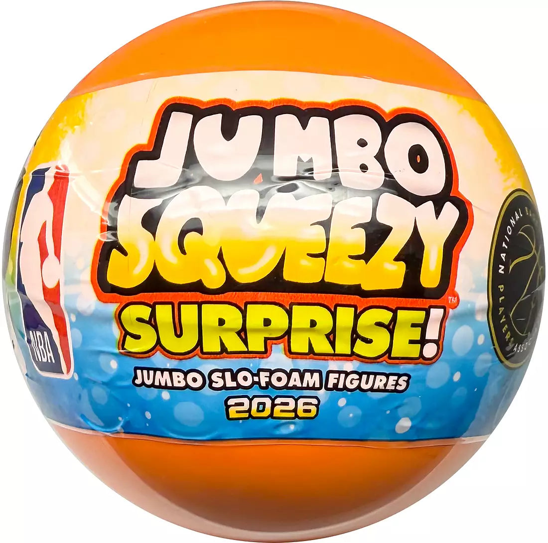 NBA Jumbo Squeezy Surprise!  Giant Capsule 2026