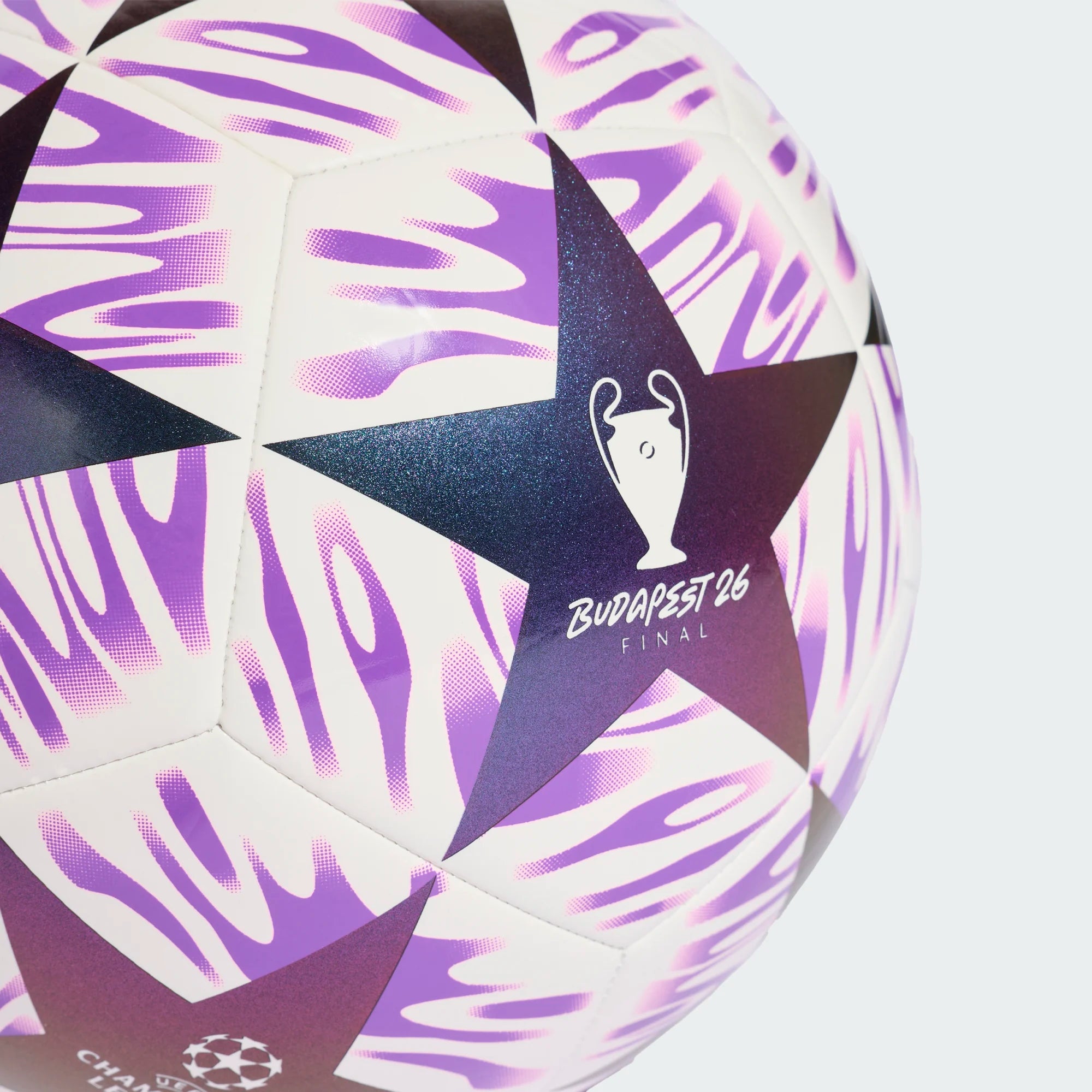Adidas Champions League Budapest Club Soccer Ball 26/27-WHITE/SHOPUR