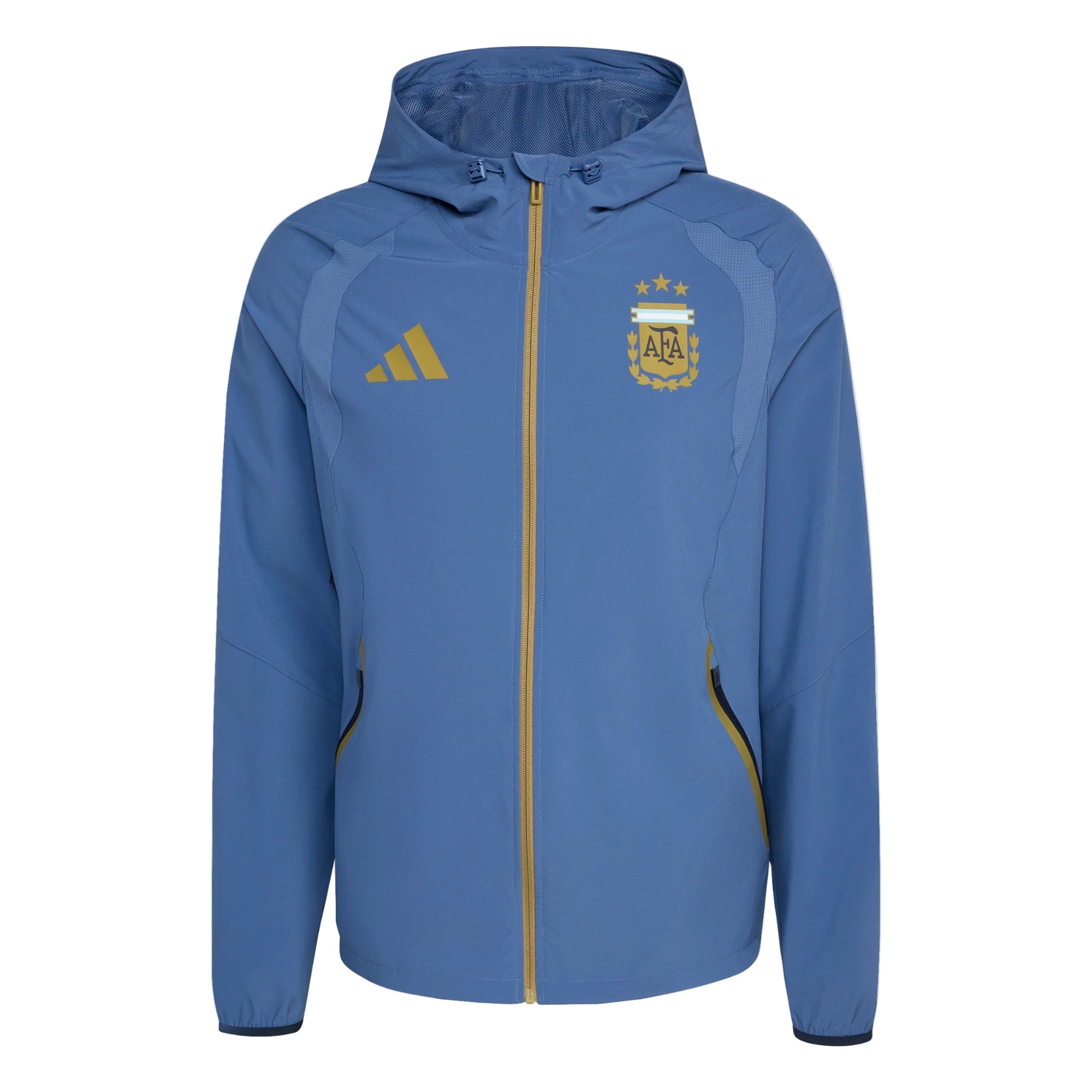 Adidas Argentina Tiro Travel Full Zip Windbreaker Jacket