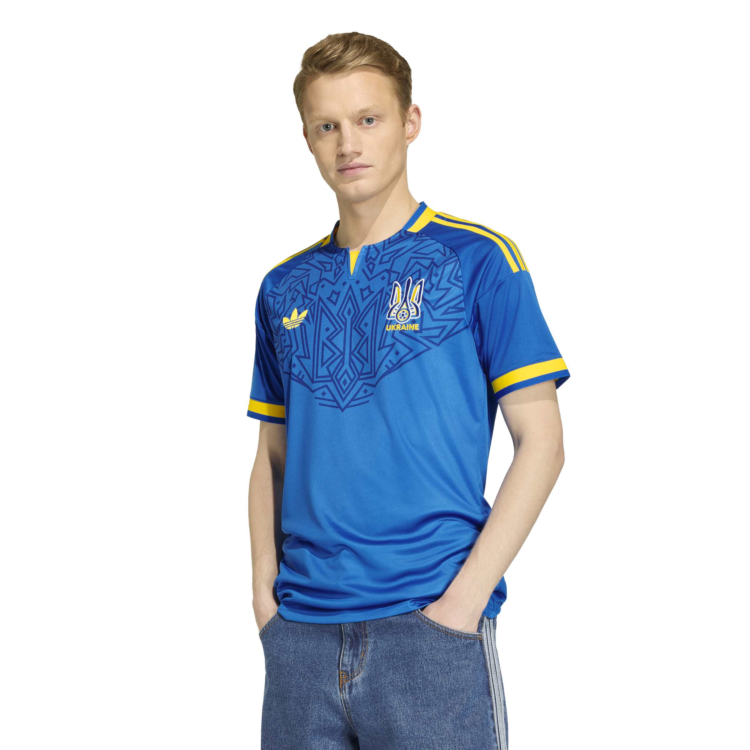 Adidas Ukraine Away Stadium Jersey 2026