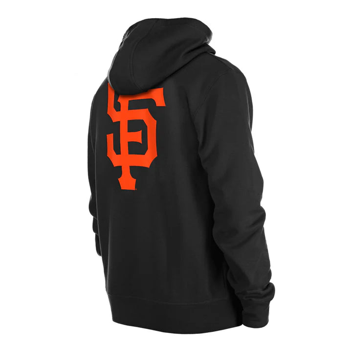 New Era Men's San Francisco Giants Pullover Hoodie-Black