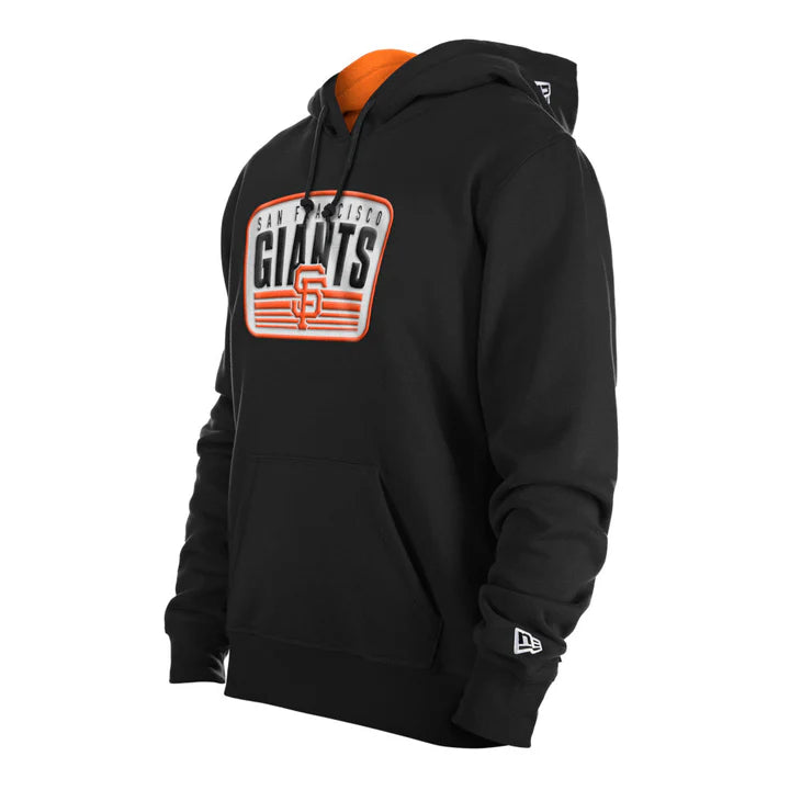 New Era Men's San Francisco Giants Pullover Hoodie-Black