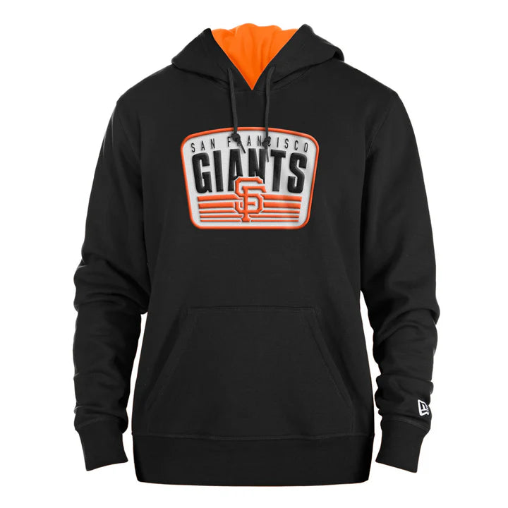 New Era Men's San Francisco Giants Pullover Hoodie-Black