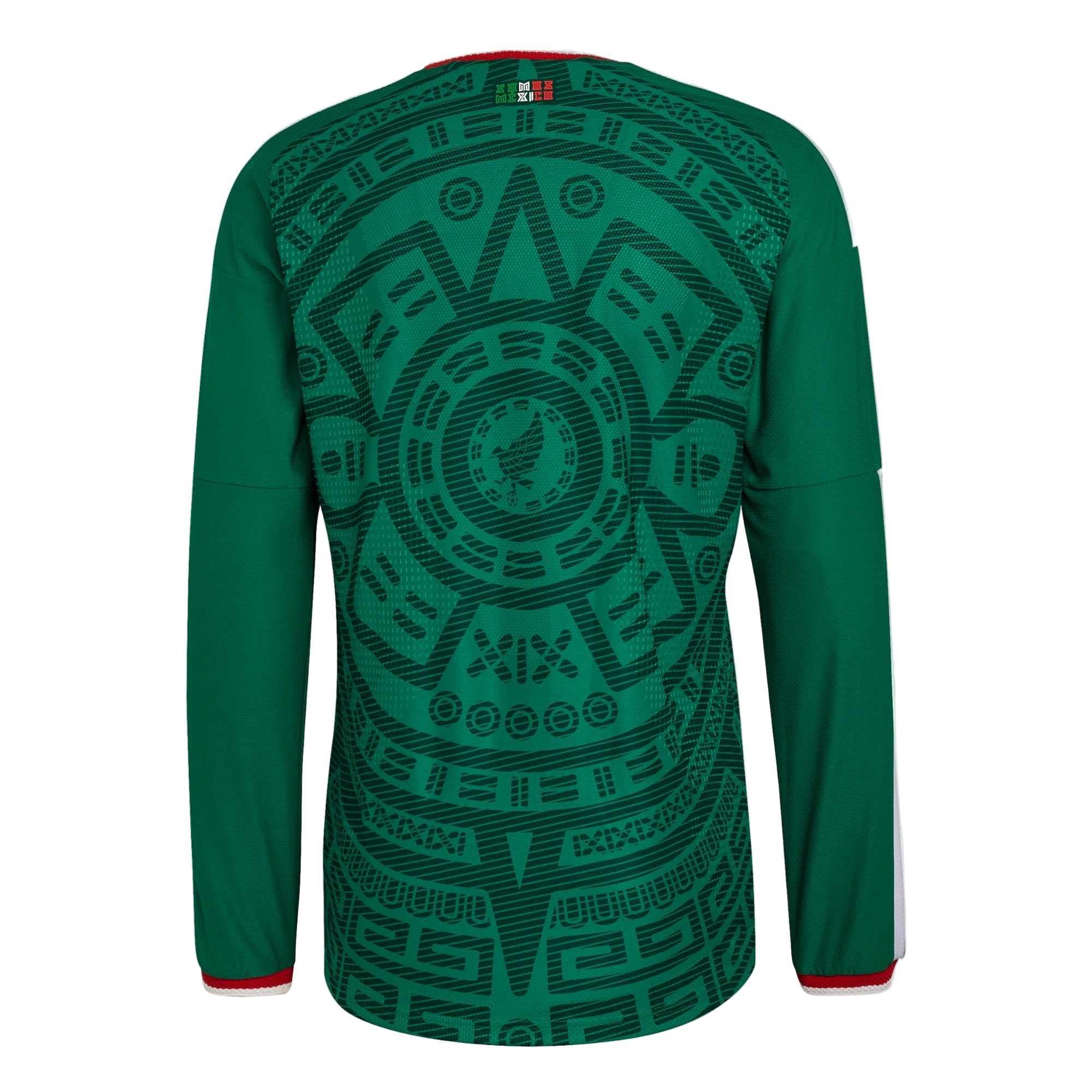 Adidas Mexico Home Authentic Long Sleeve Jersey 2026