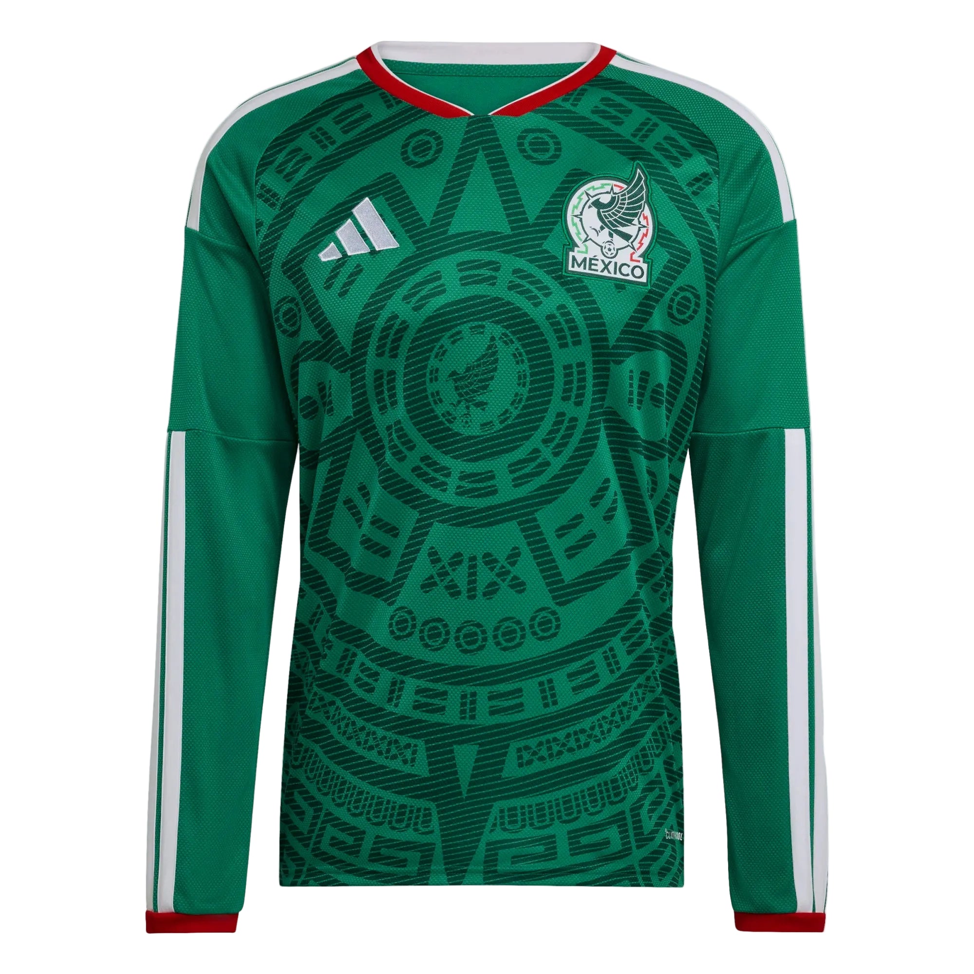 Adidas Mexico Home Long Sleeve Jersey 2026