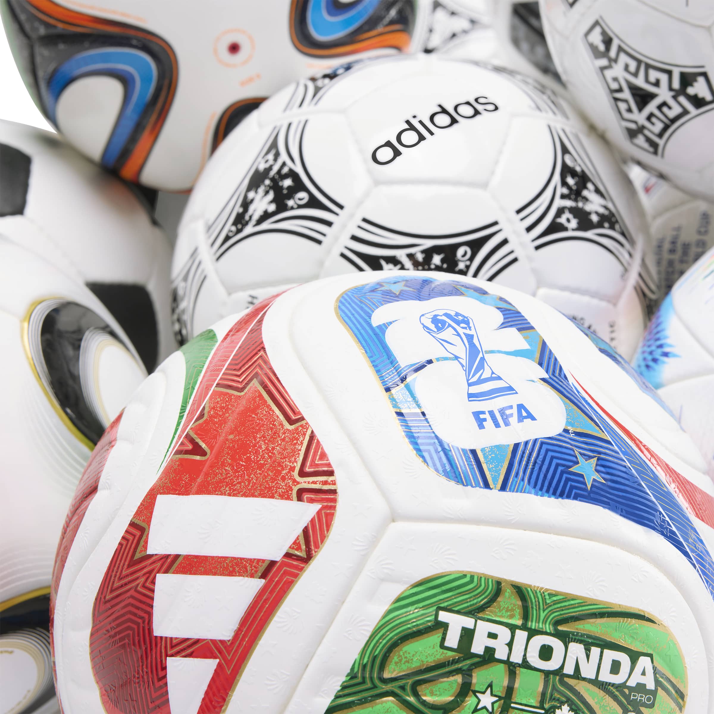 Adidas FIFA World Cup Historical Pro Ball Set-Limited Edition