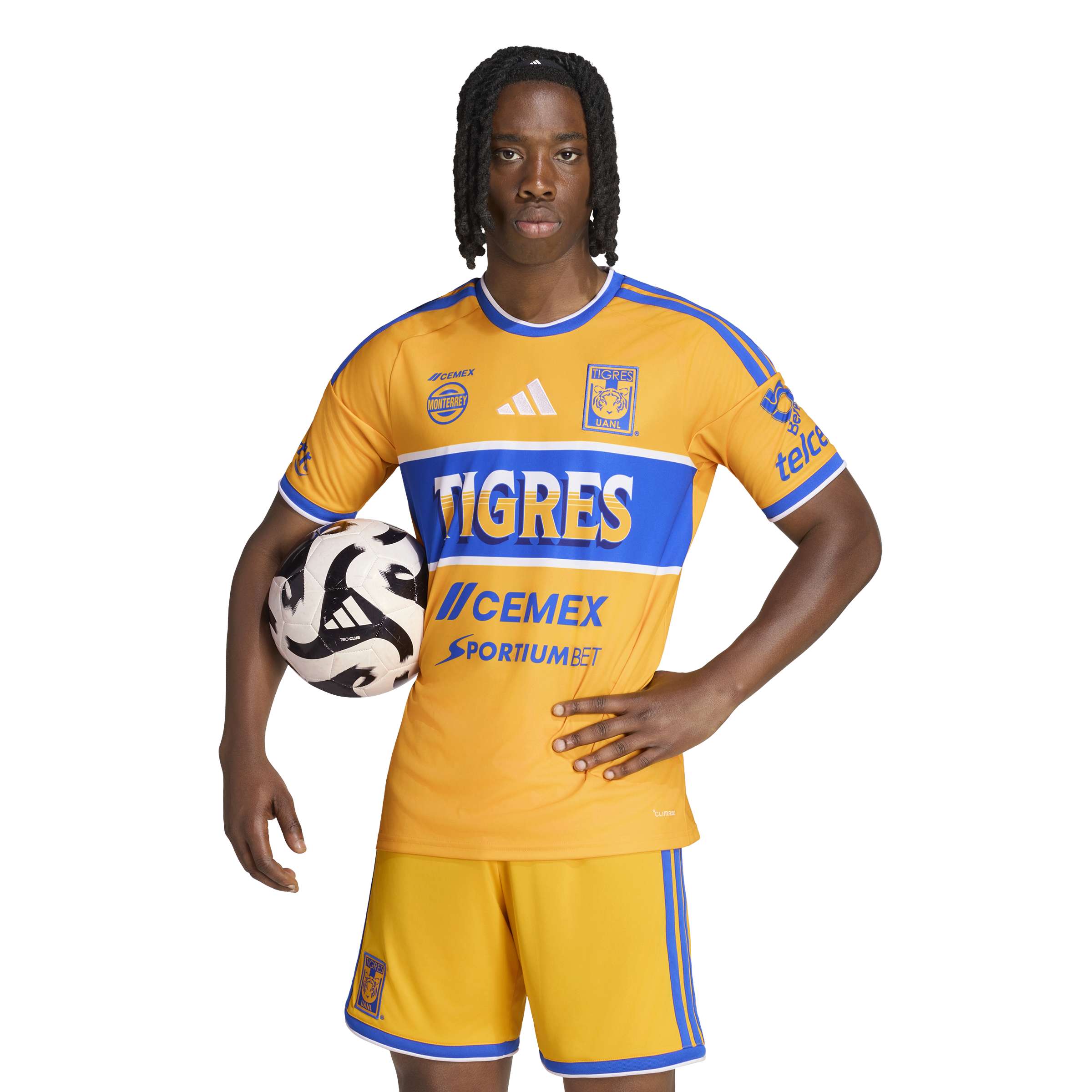 Adidas Men's Tigres UANL Home Stadium Jersey 26/27